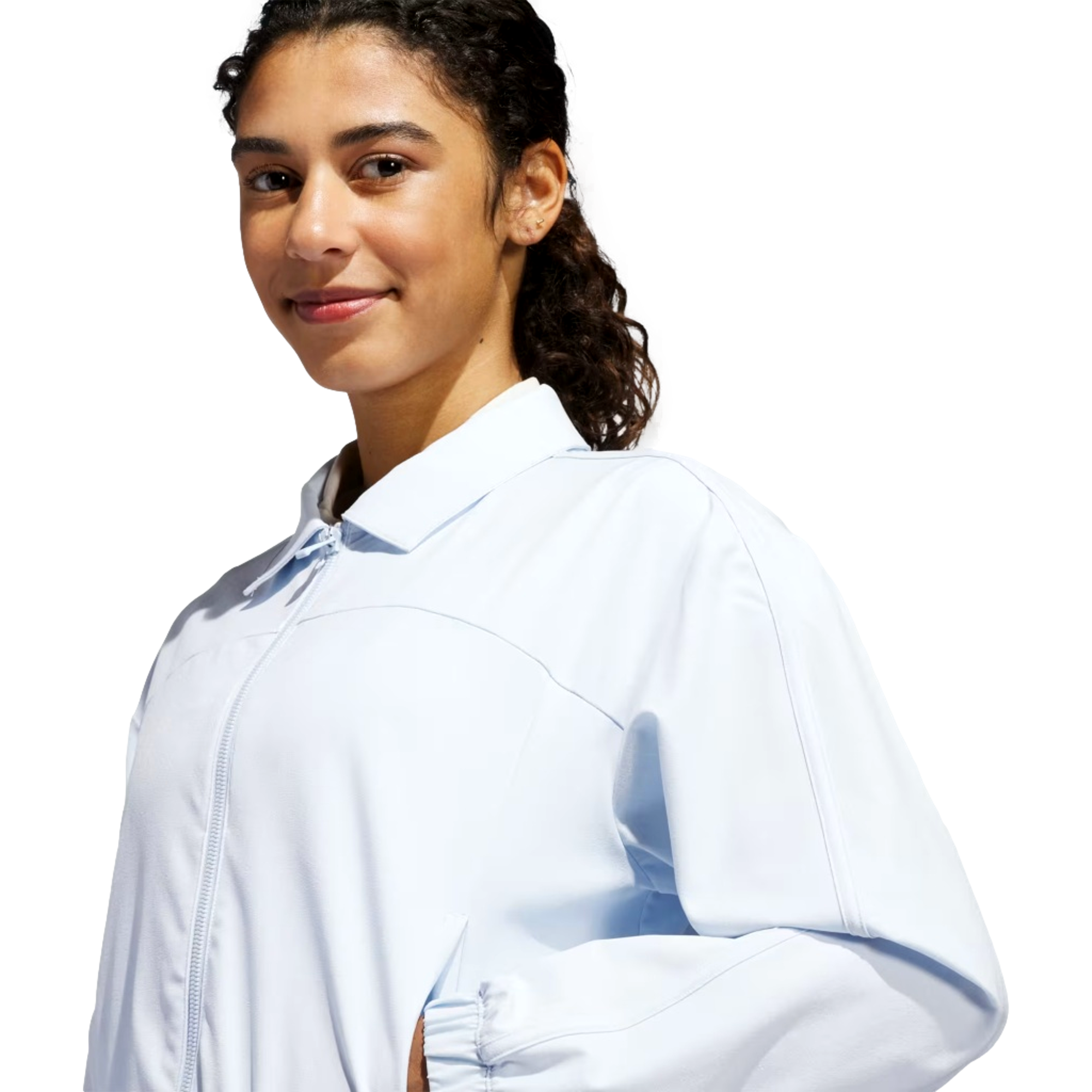 Ultimate365+ Peplum Grid Women's Full Zip Golf Jacket