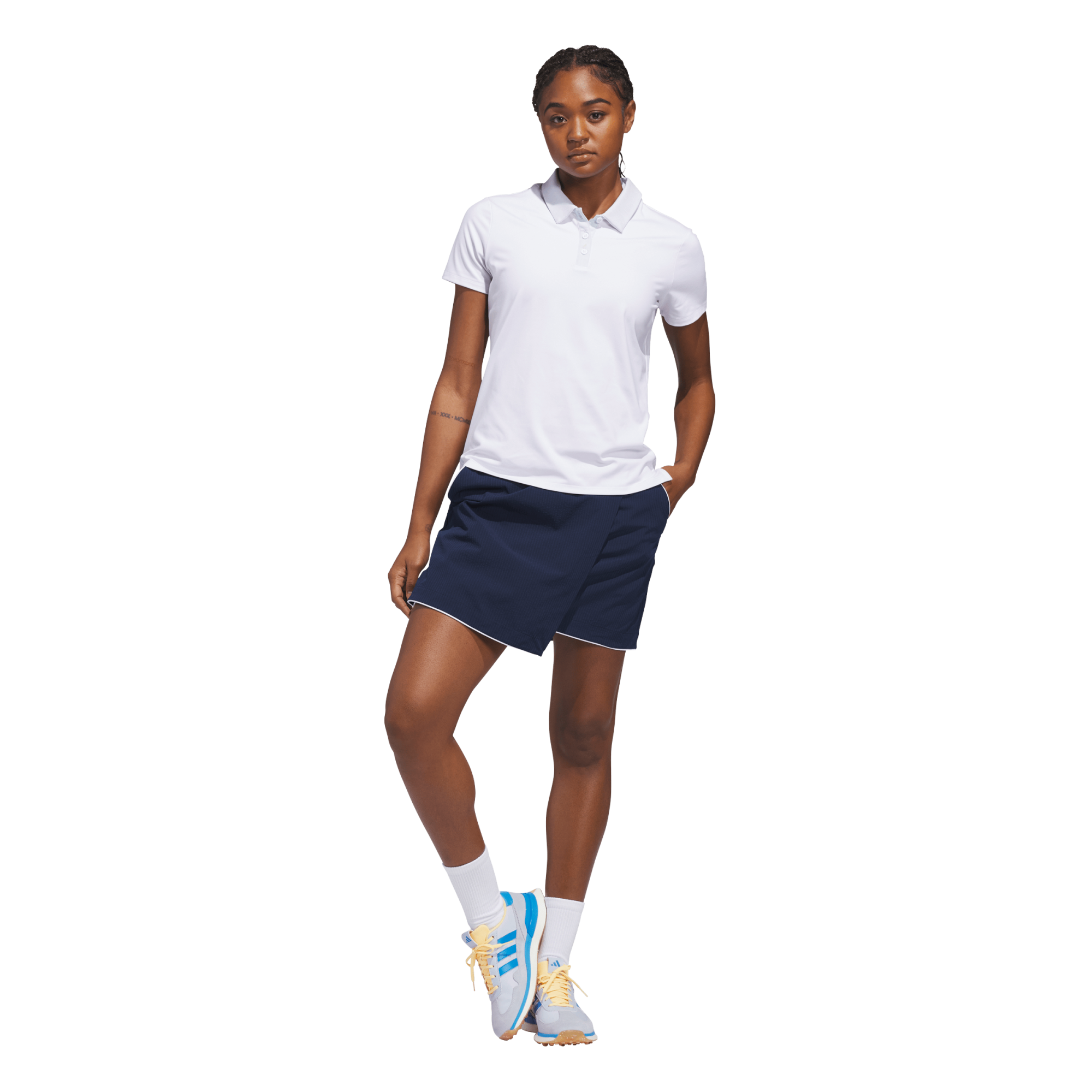 Ultimate365 Grid Climacool Women's Short Sleeve Golf Polo Shirt