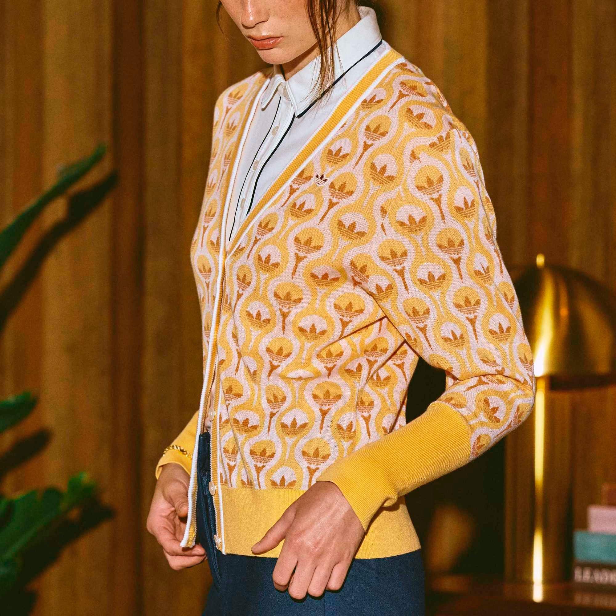 Originals All Over Women's Golf Cardigan Sweater