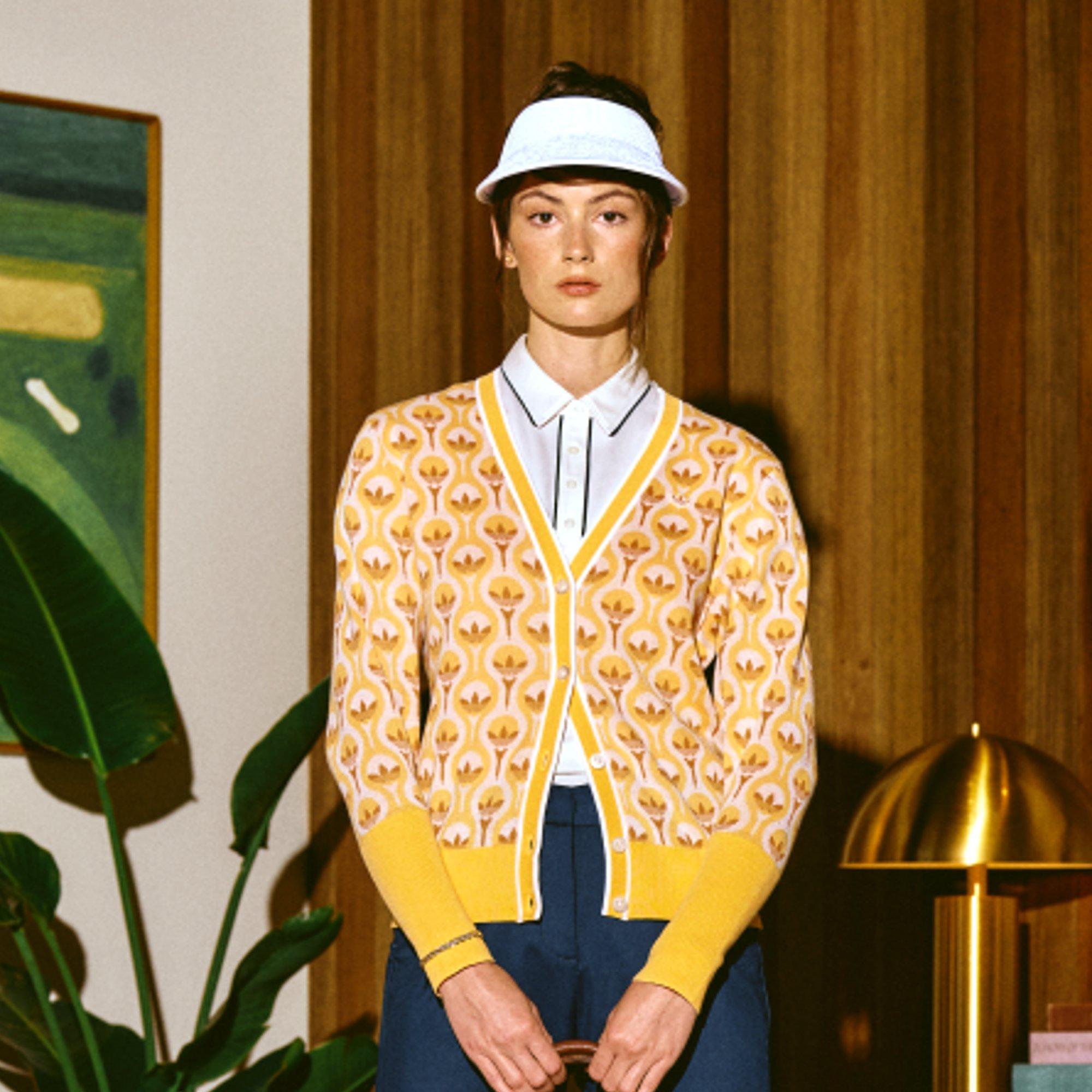 Originals All Over Women's Golf Cardigan Sweater