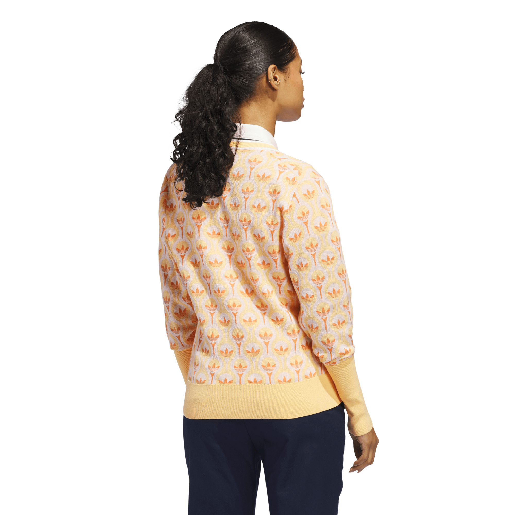 Originals All Over Women's Golf Cardigan Sweater