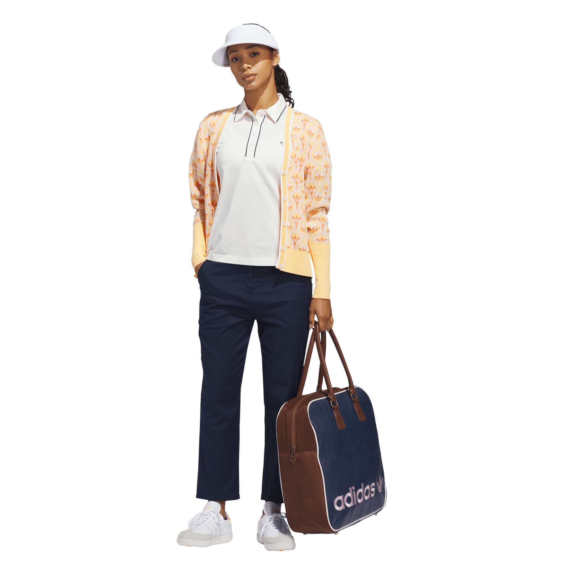 Originals All Over Women's Golf Cardigan Sweater