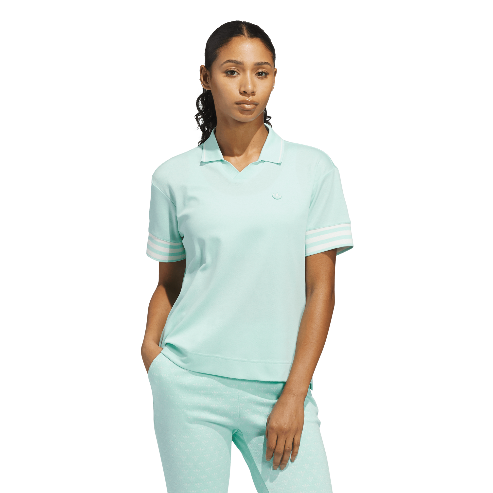 Originals 3-Stripe Women's Short Sleeve Golf Polo Shirt