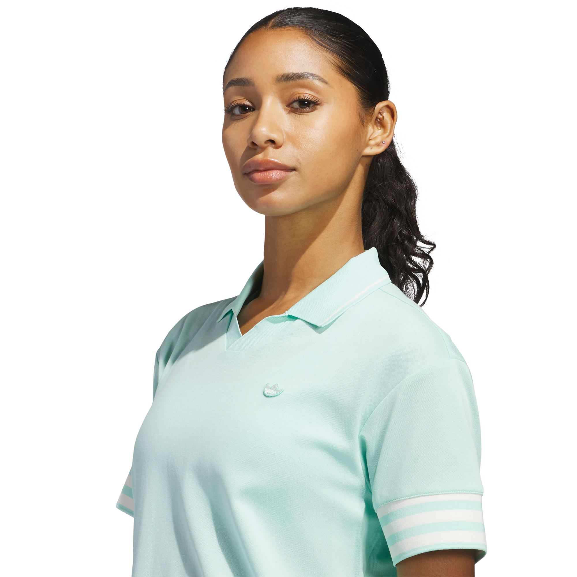 Originals 3-Stripe Women's Short Sleeve Golf Polo Shirt