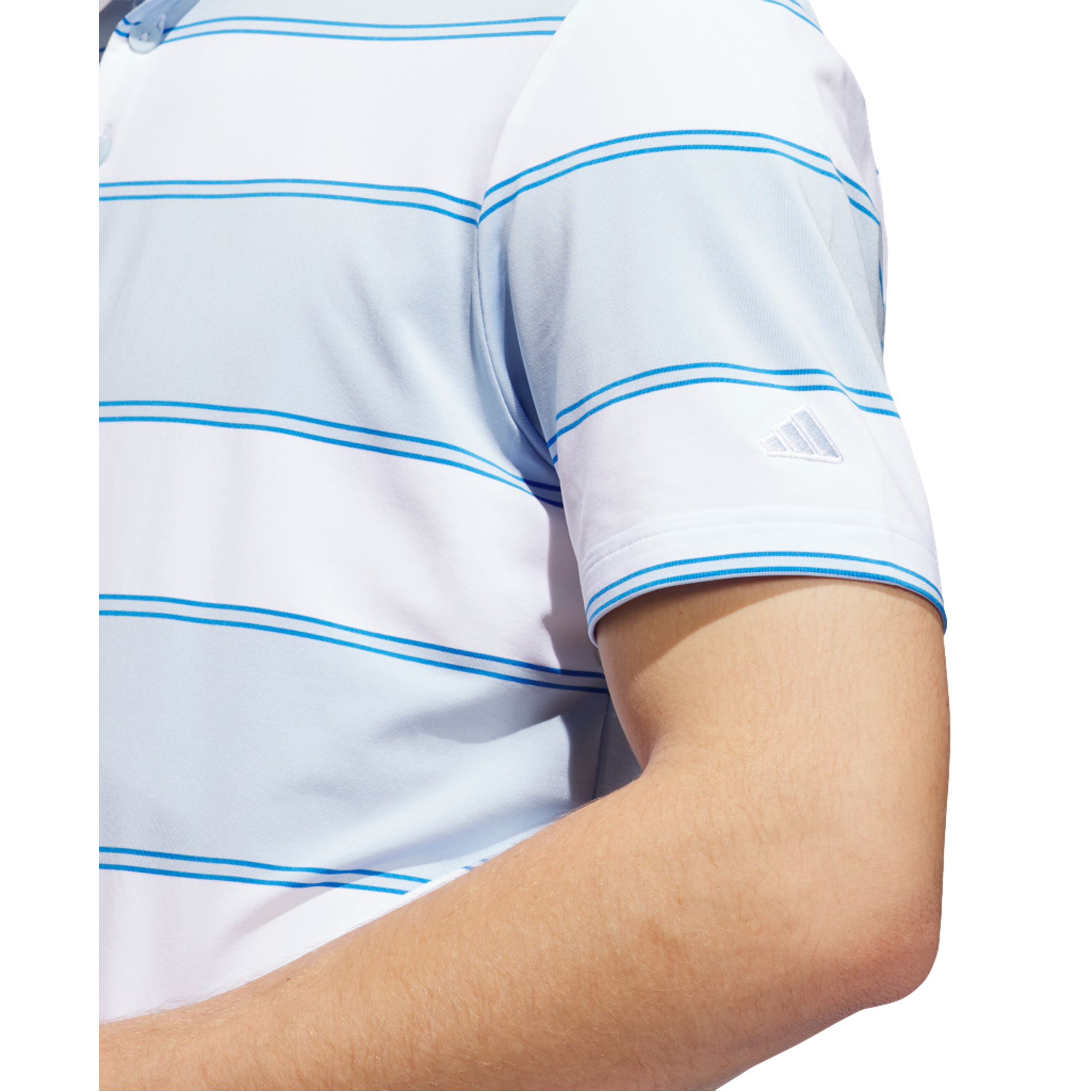 Ultimate 365+ Striped Men's Golf Polo Shirt