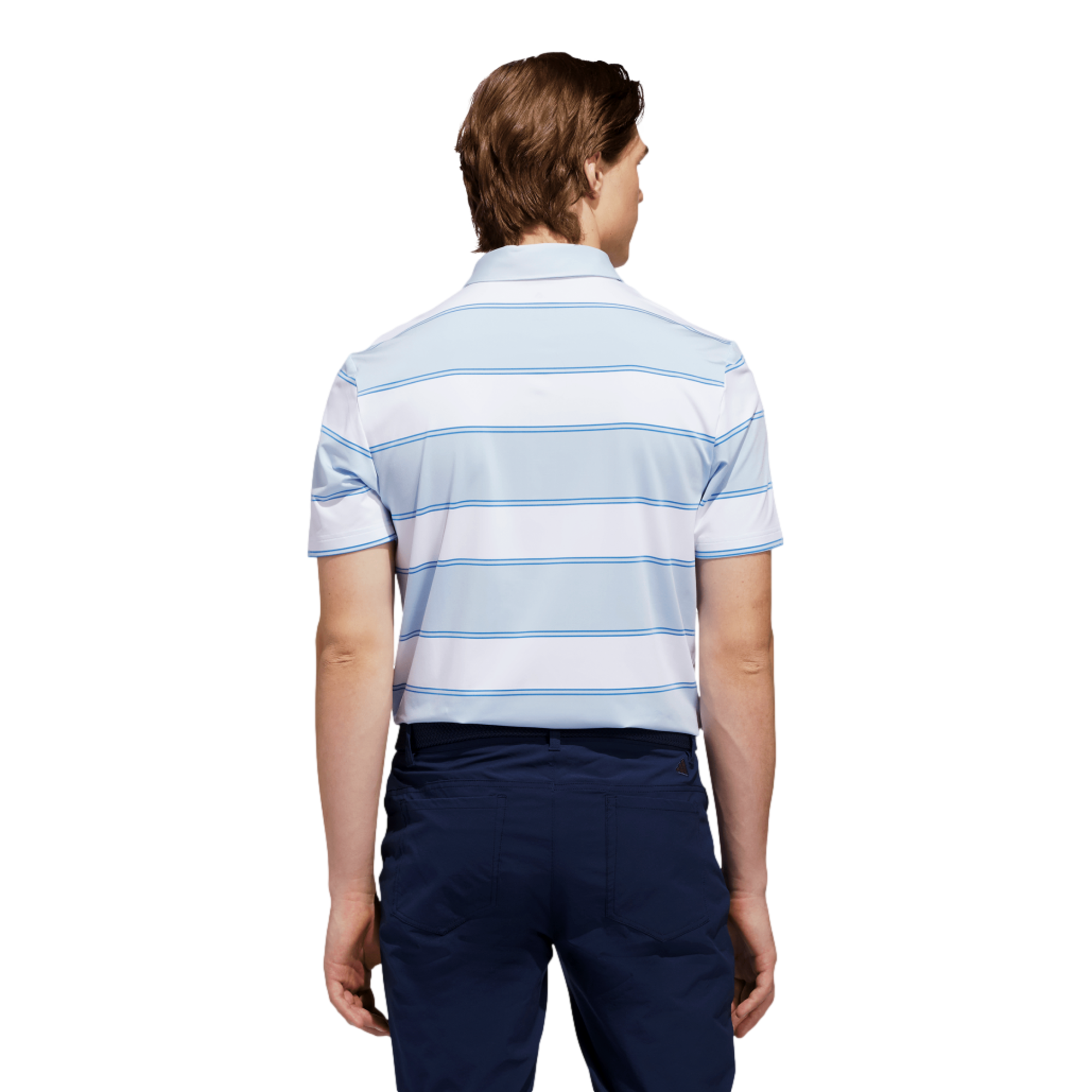 Ultimate 365+ Striped Men's Golf Polo Shirt