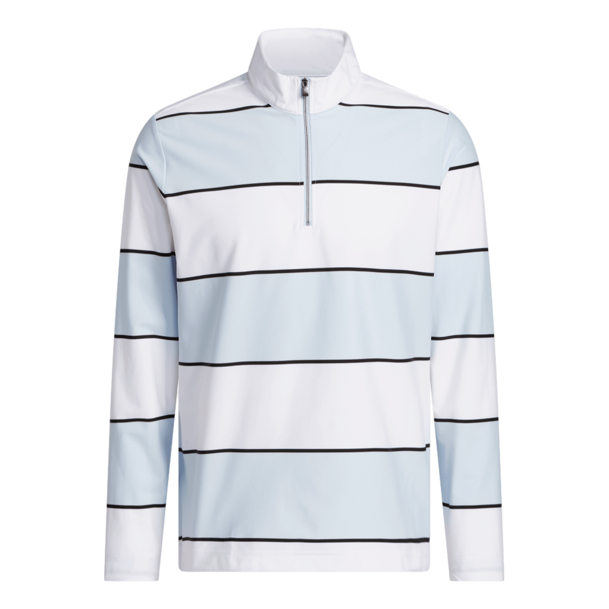 Ultimate 365Striped Long Sleeve Men's Golf Rugby Polo Shirt