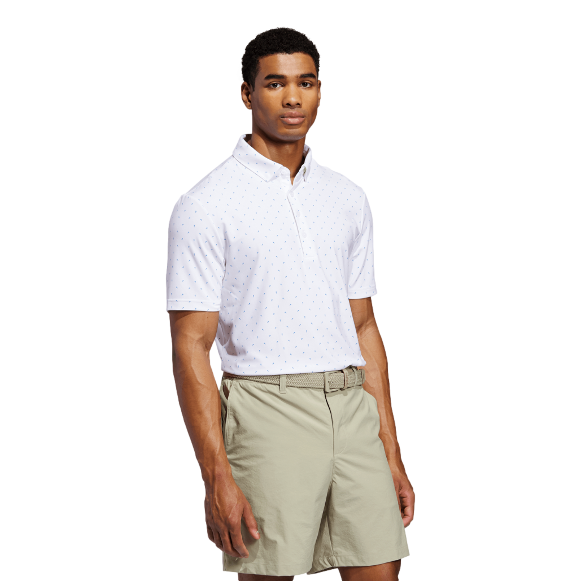 Ultimate365+ Micro Print Men's Golf Polo Shirt