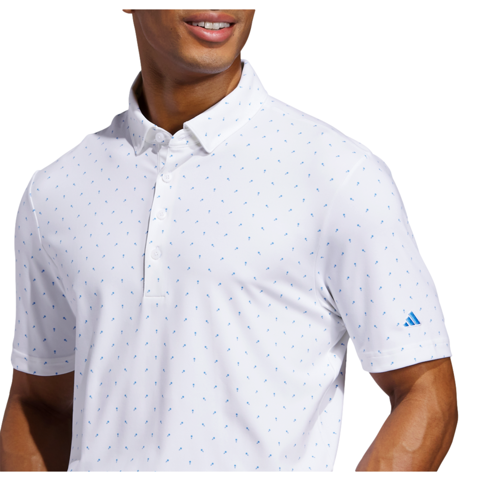 Ultimate365+ Micro Print Men's Golf Polo Shirt