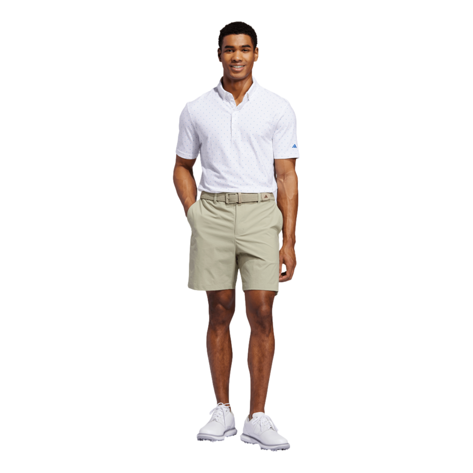 Ultimate365+ Micro Print Men's Golf Polo Shirt