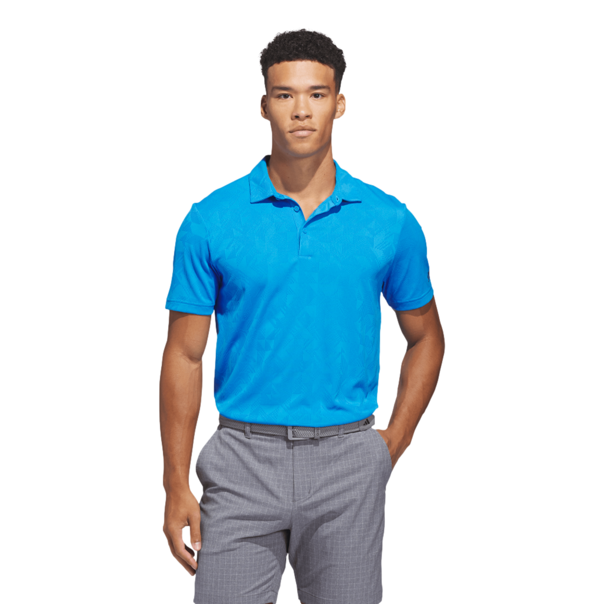 adidas Ultimate365 Jacquard Men's Golf Polo Shirt