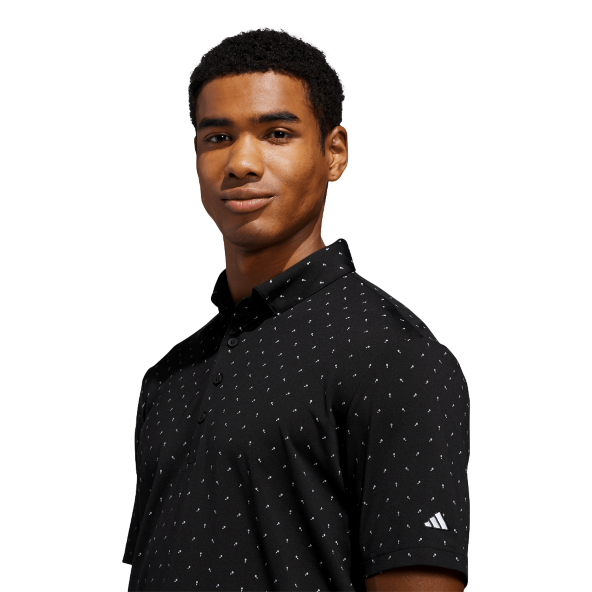 Ultimate365+ Micro Print Men's Golf Polo Shirt