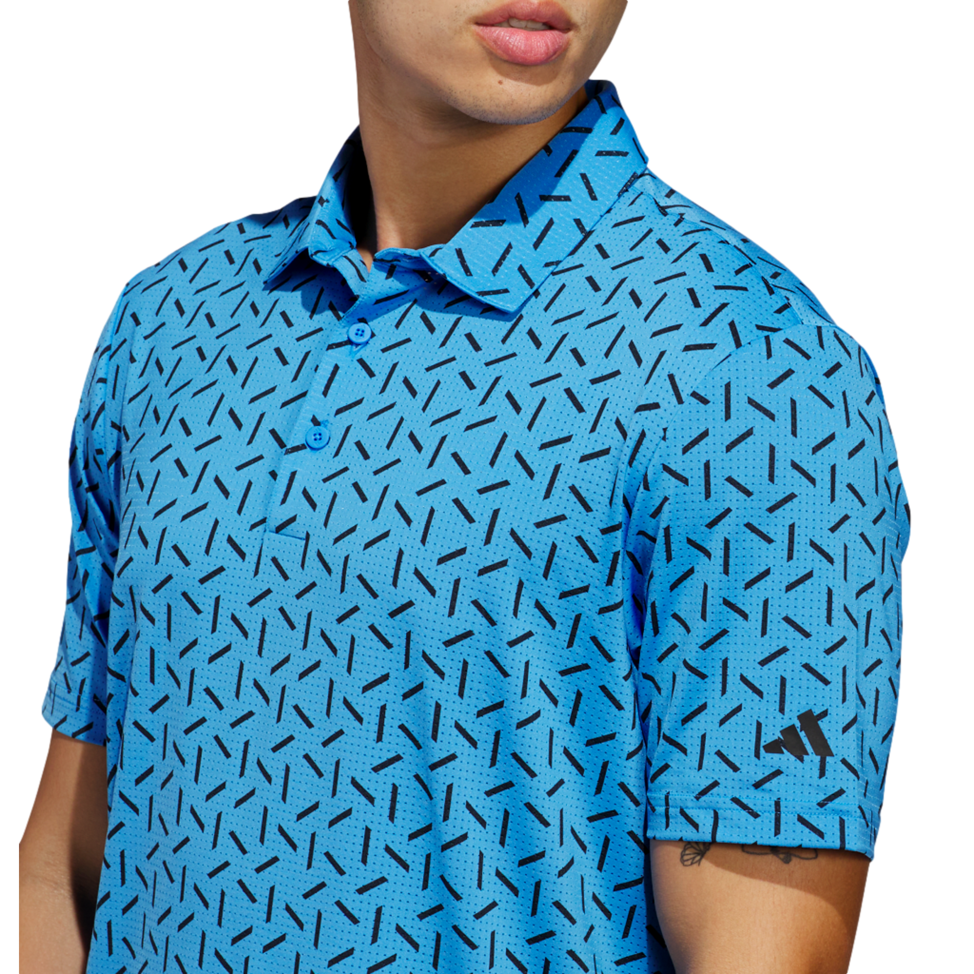 Ultimate365 Mesh Print Men's Golf Polo Shirt