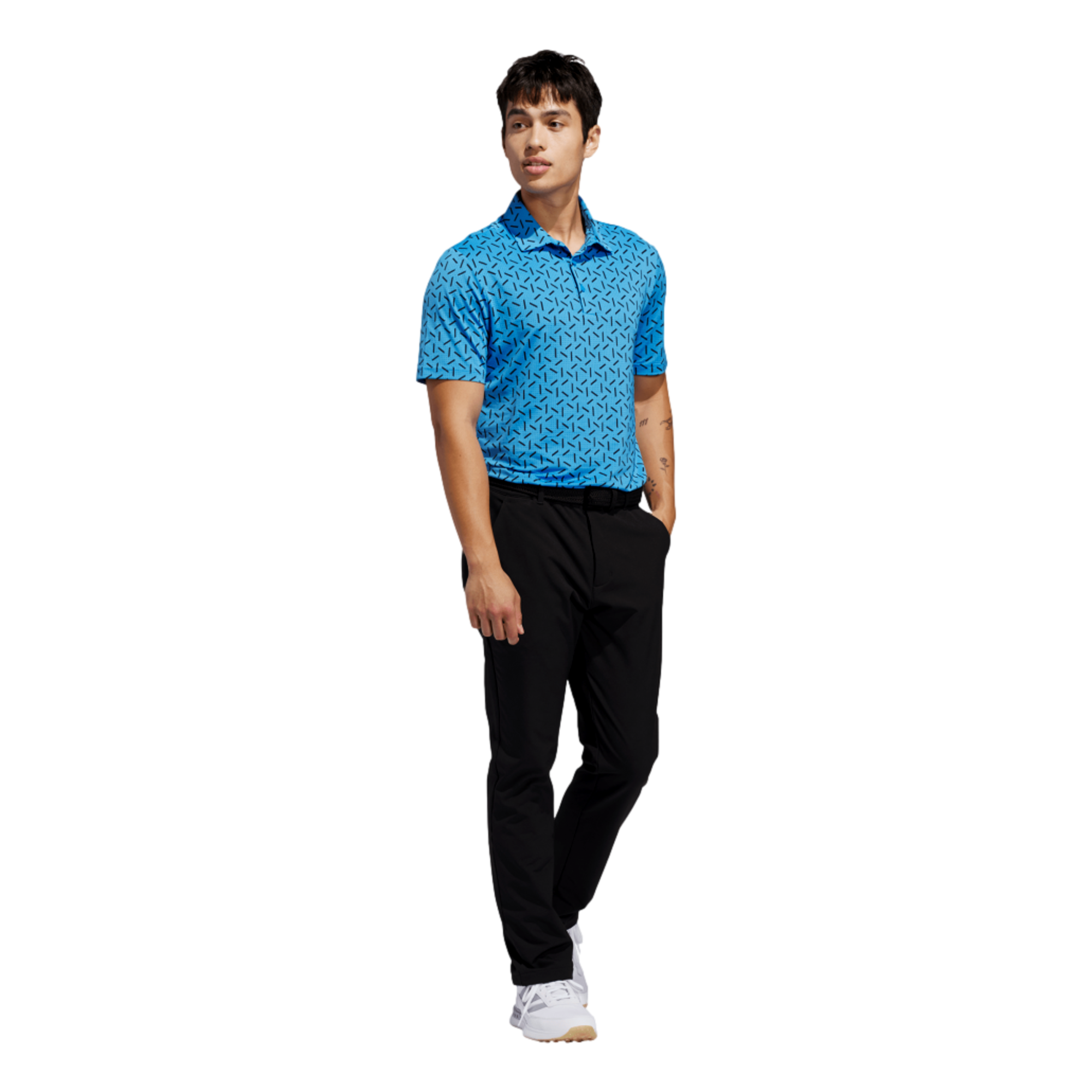 Ultimate365 Mesh Print Men's Golf Polo Shirt