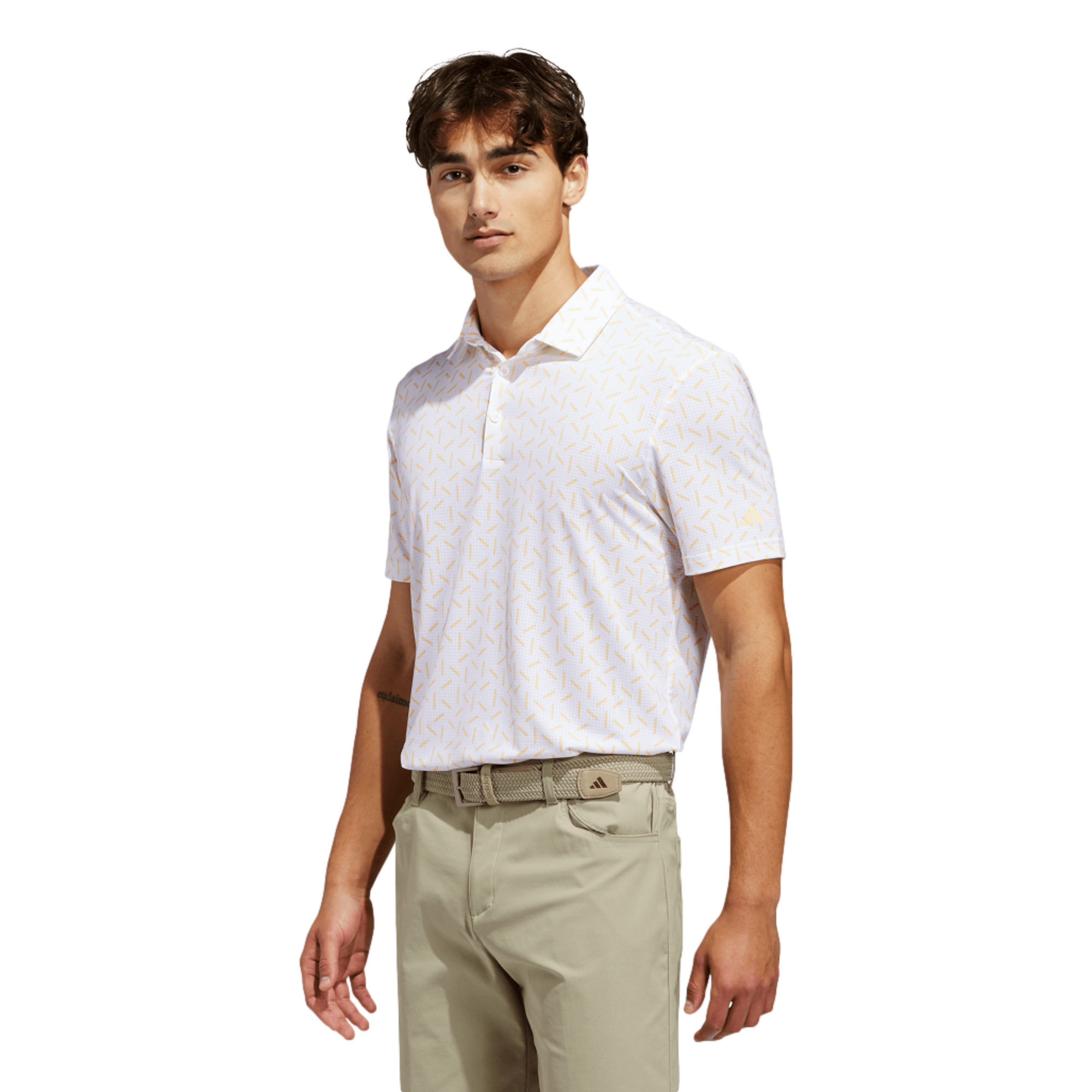 Ultimate 365 Mesh Print Men's Golf Polo Shirt