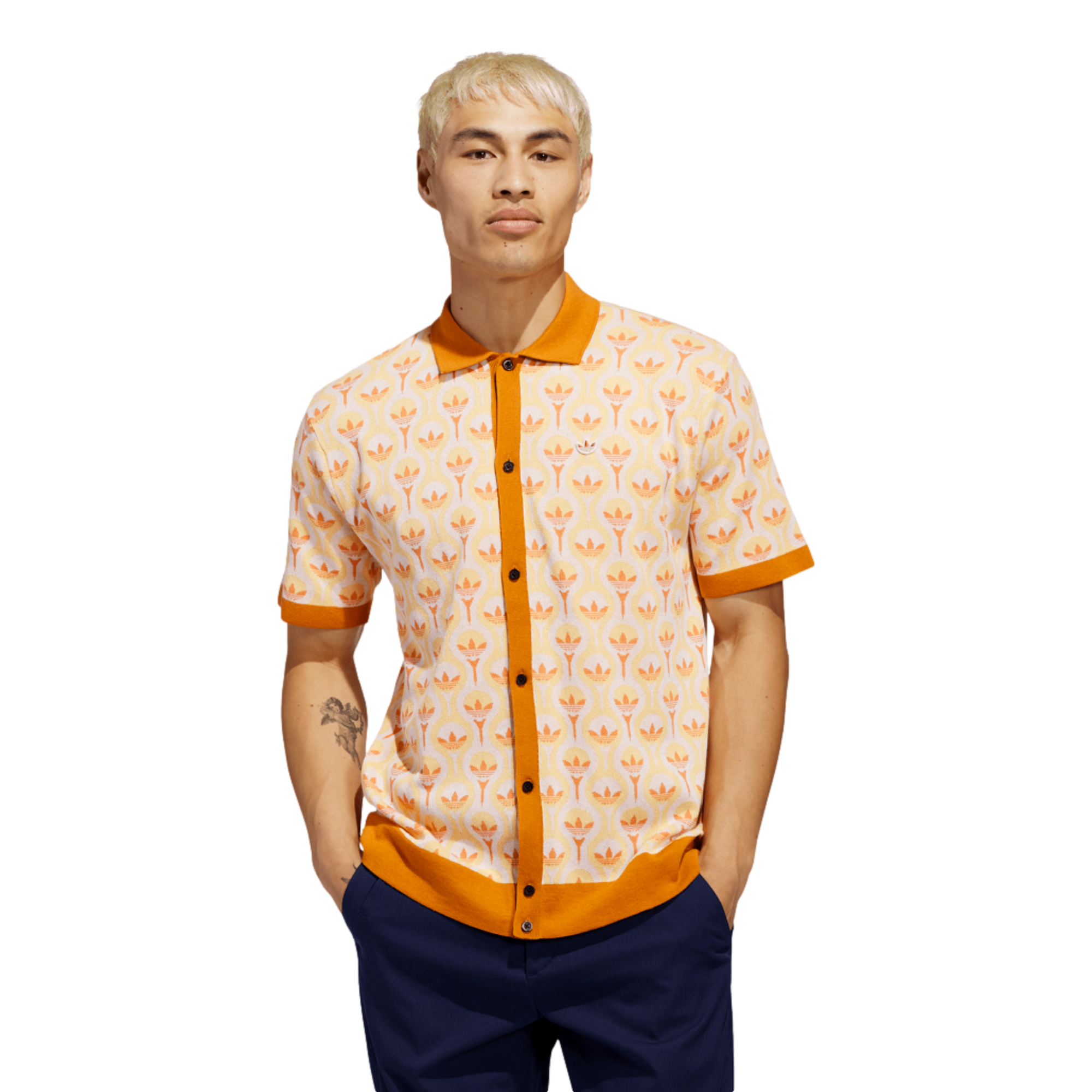 Originals Knit Men's Short Sleeve Golf Polo Shirt