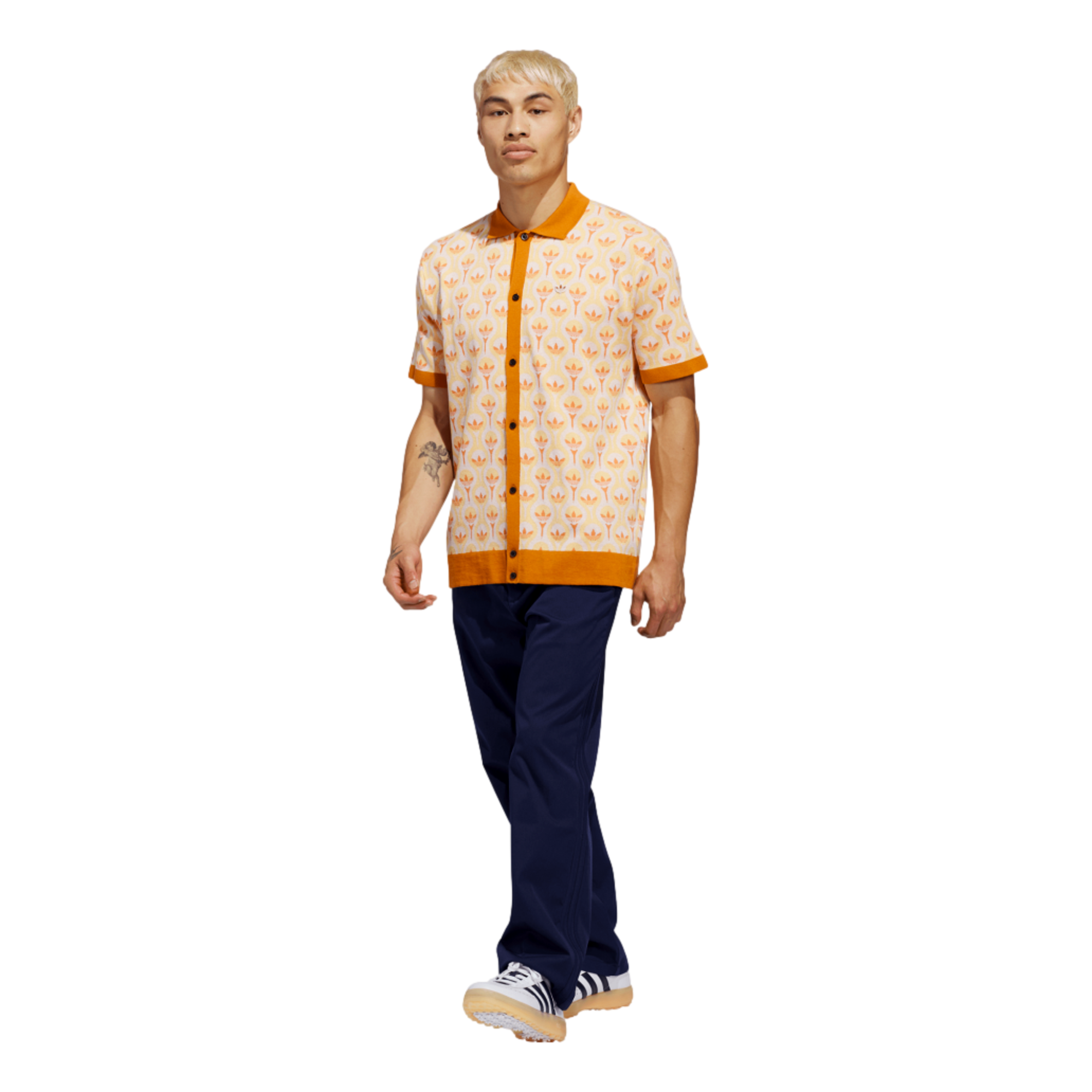 Originals Knit Men's Short Sleeve Golf Polo Shirt