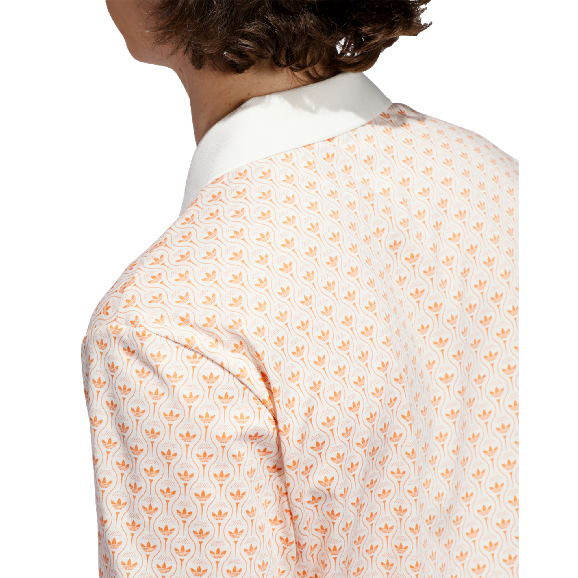 Originals All Over Trefoil Men's Short Sleeve Golf Polo Shirt