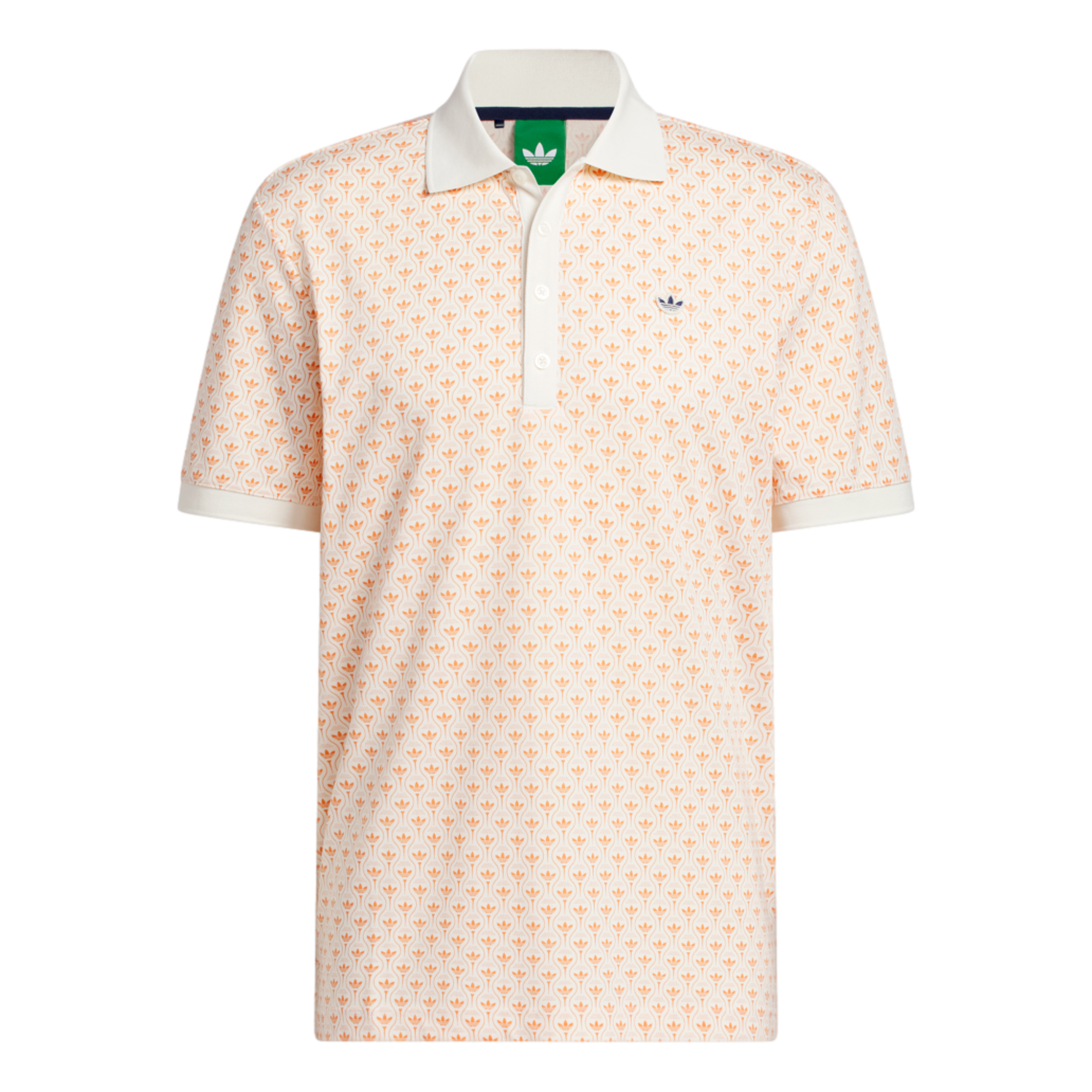 Originals All Over Trefoil Men's Short Sleeve Golf Polo Shirt