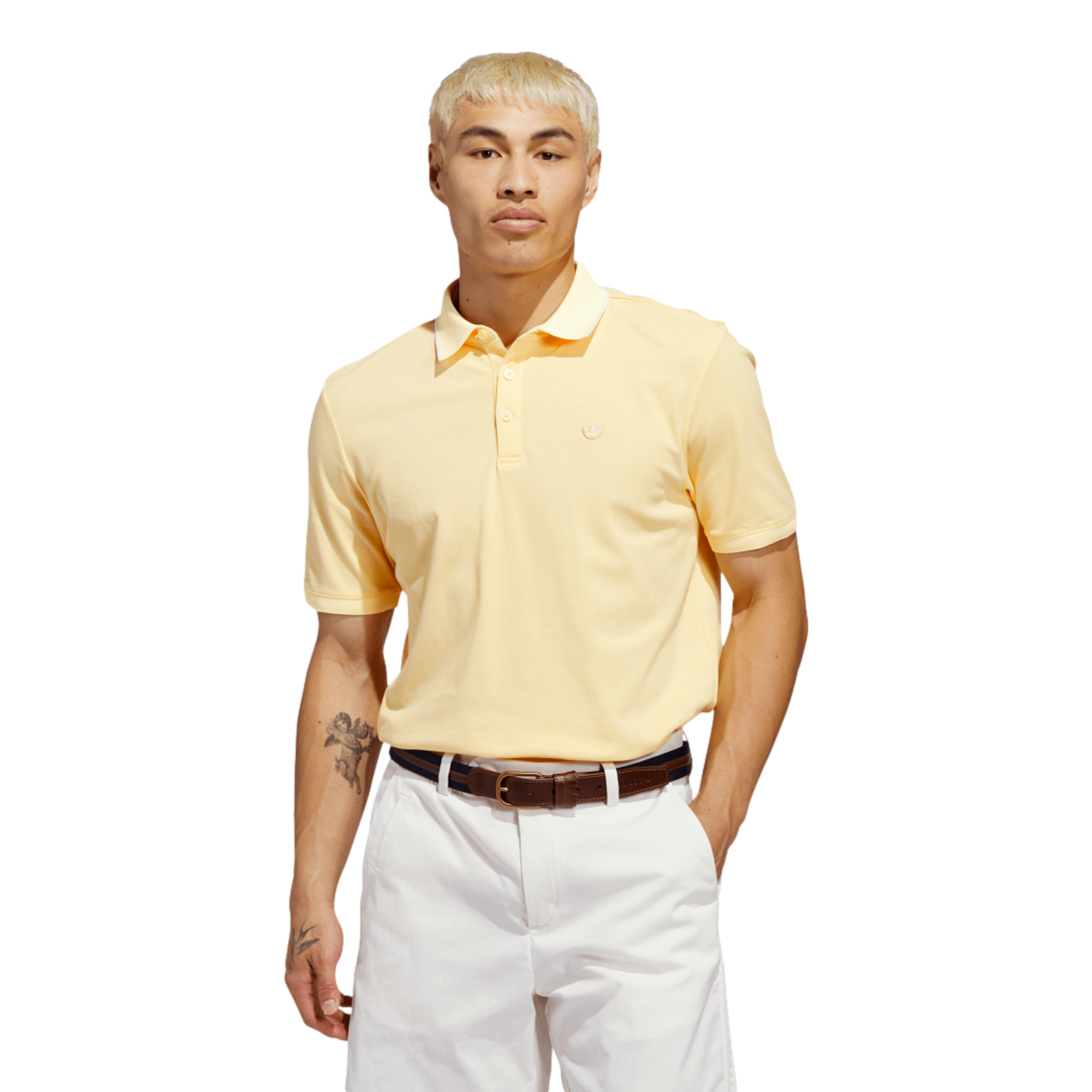 Originals TWISTKNIT Trefoil Men's Short Sleeve Golf Polo Shirt