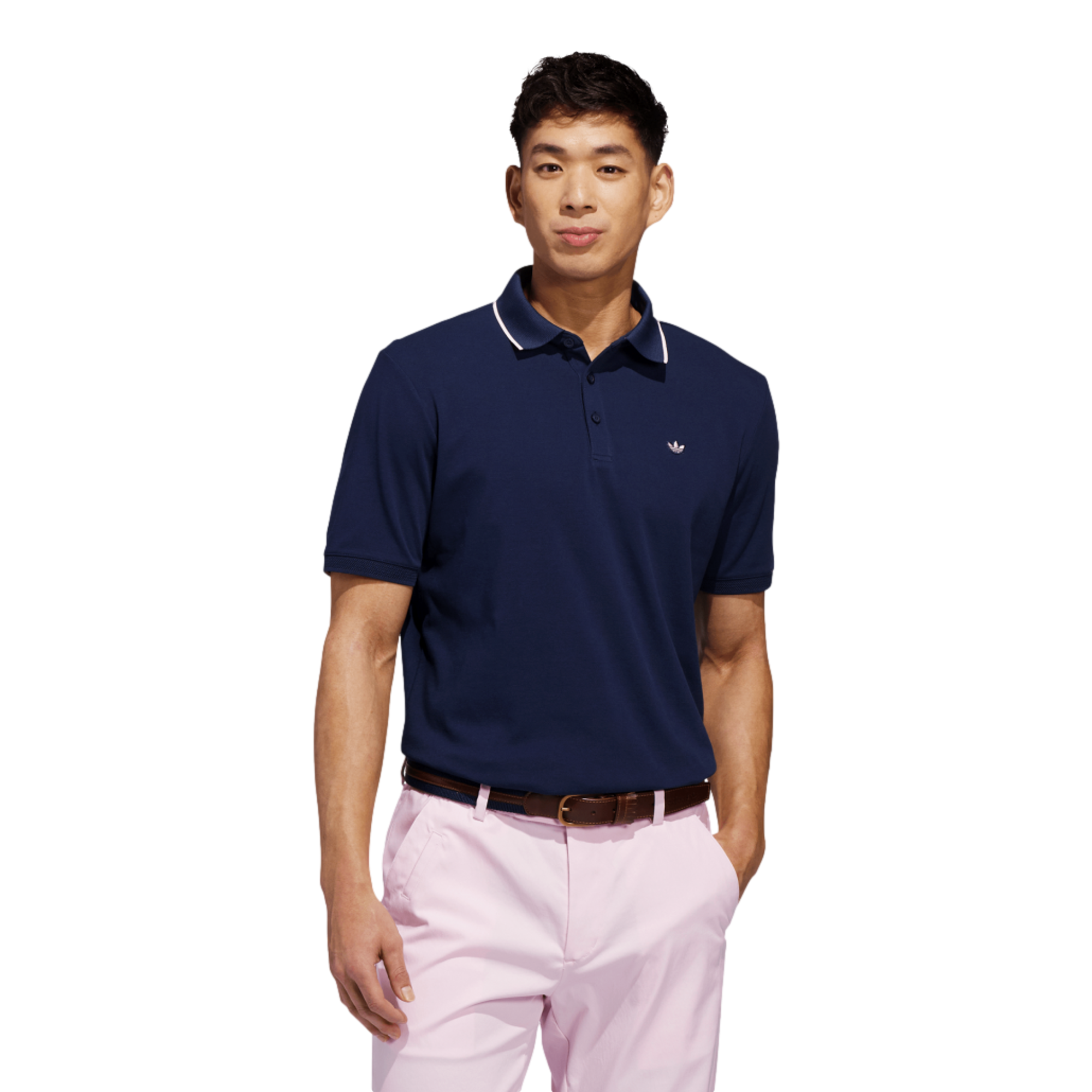 Originals TWISTKNIT Trefoil Men's Short Sleeve Golf Polo Shirt