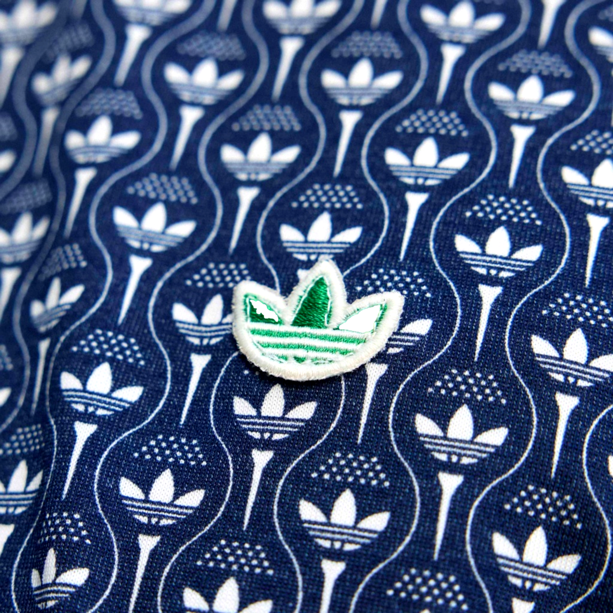 Originals All Over Trefoil Men's Golf Polo Shirt