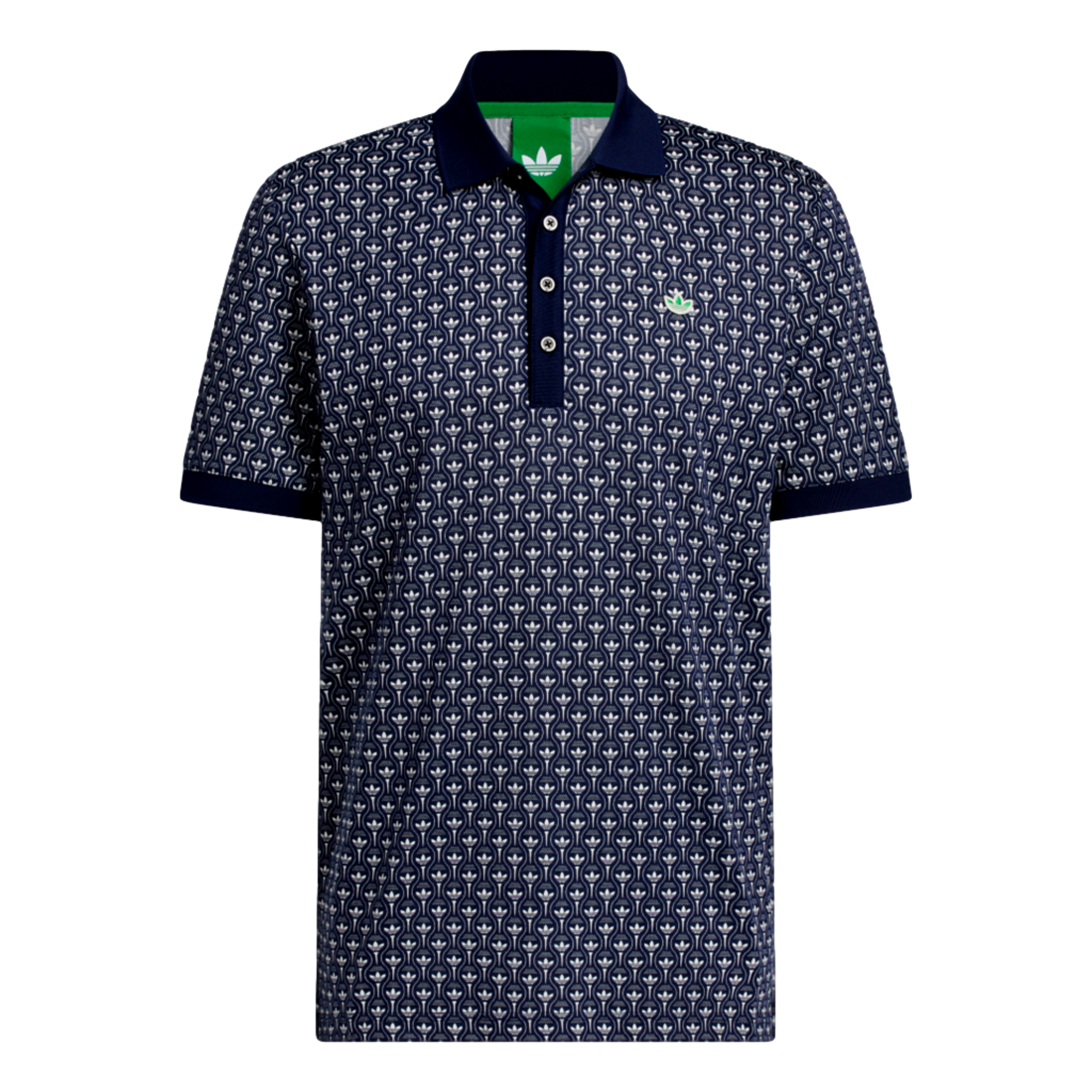 Originals All Over Trefoil Men's Golf Polo Shirt