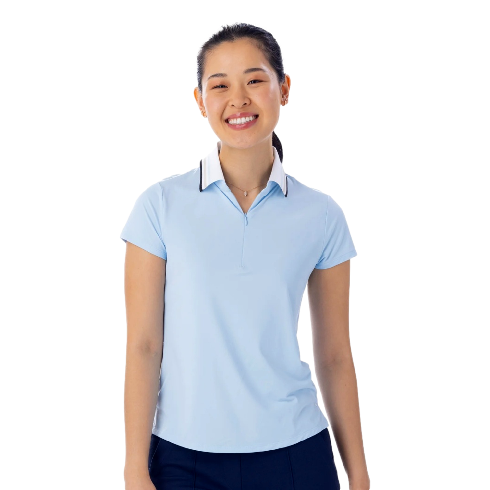 Penny Women's Cap Sleeve Golf Polo Shirt