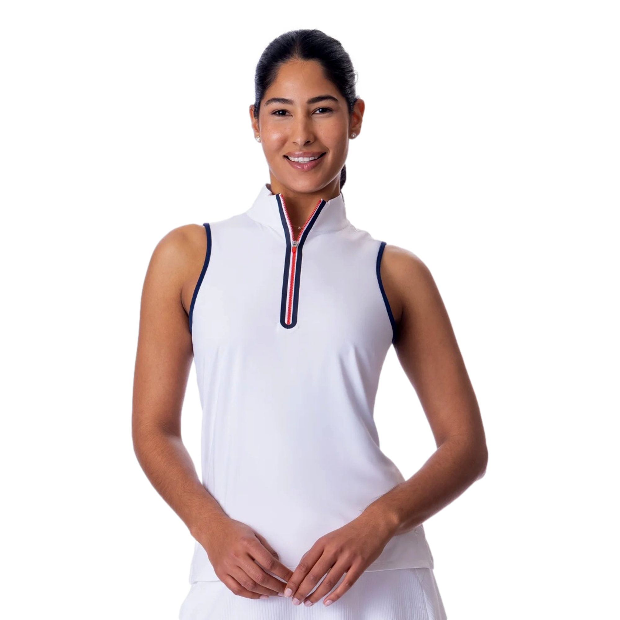 Rosie Mockneck Women's Sleeveless Golf Shirt