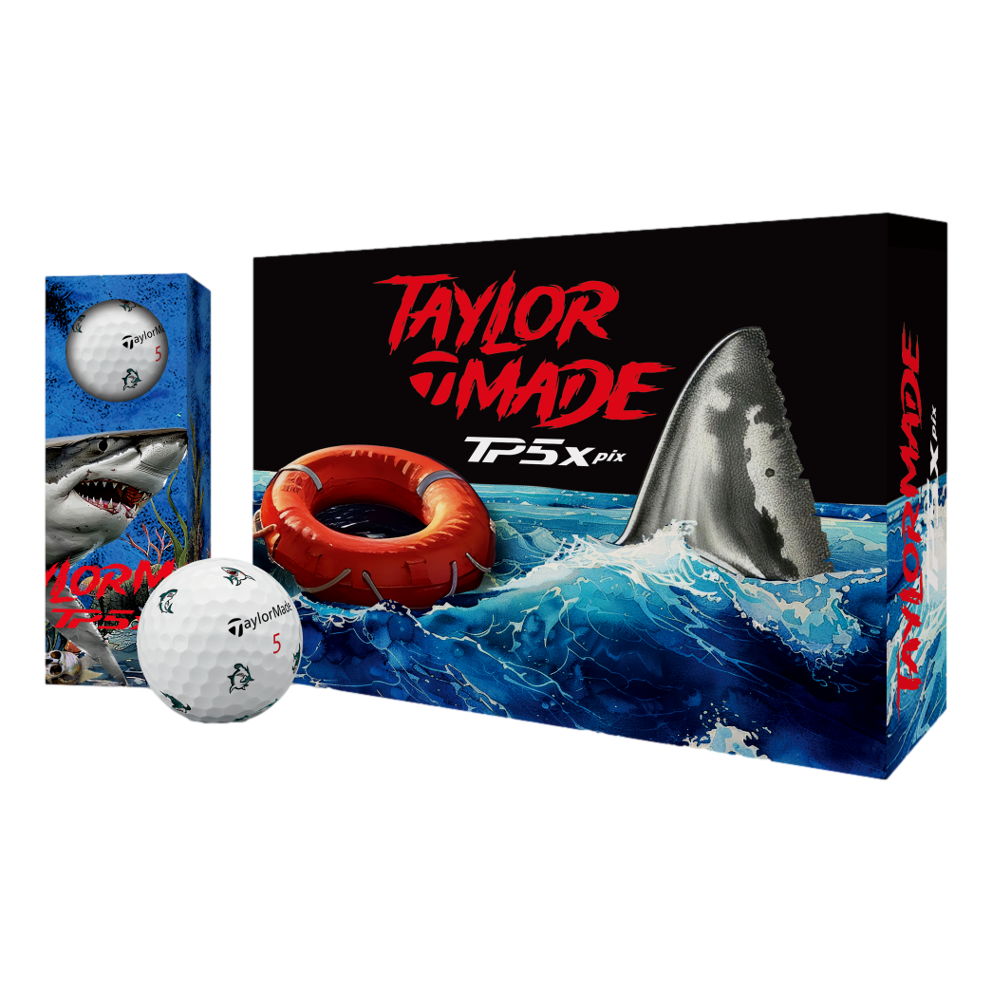TP5x pix 3.0 Shark Golf Balls