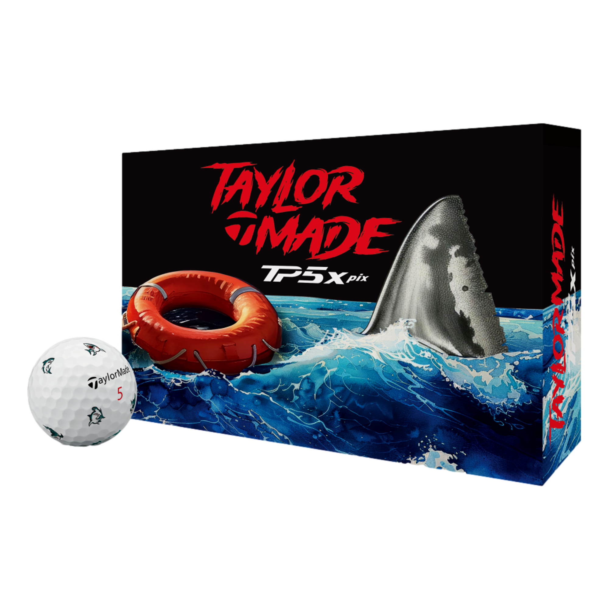 TP5x pix 3.0 Shark Golf Balls