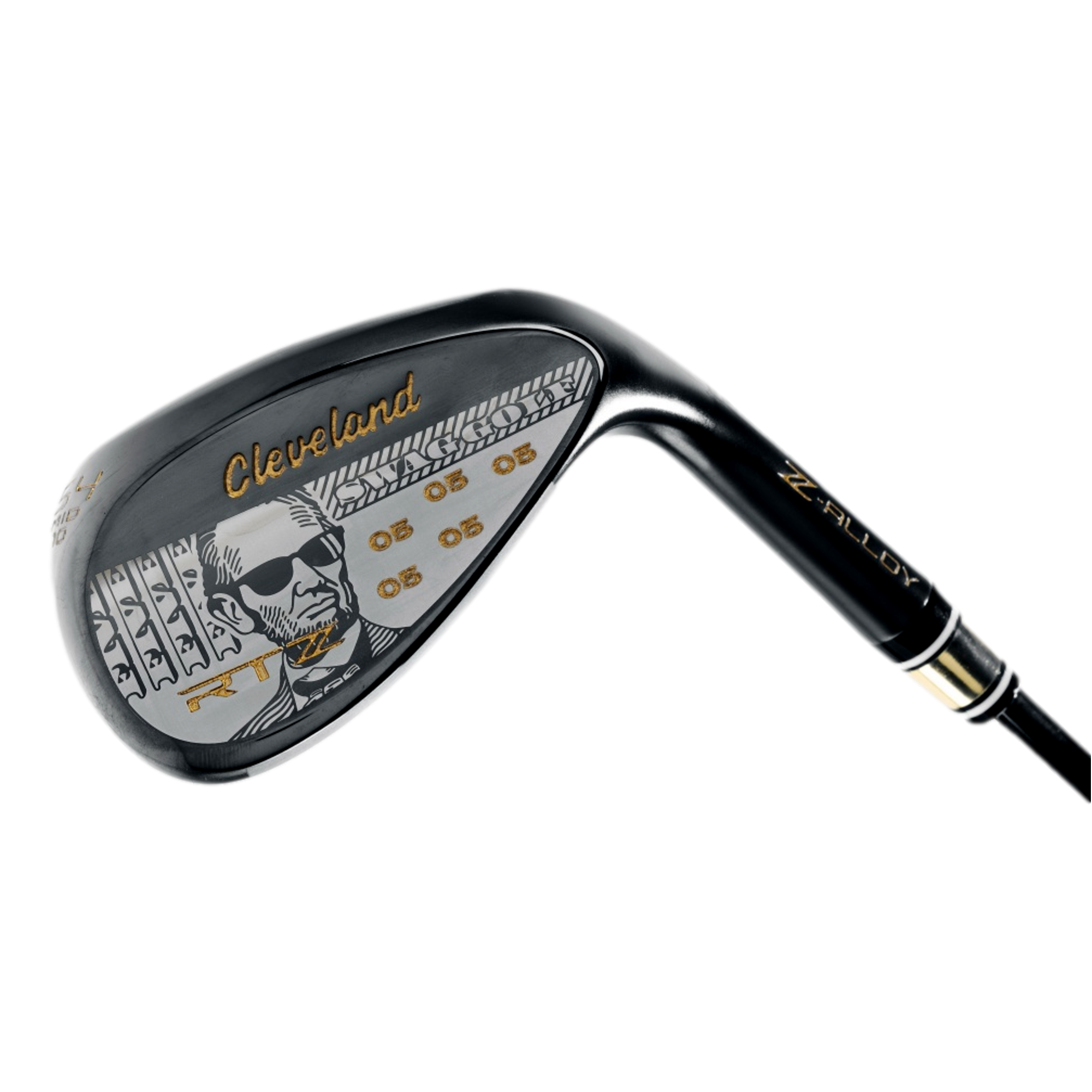 SWAG X Cleveland RTZ Black Satin Wedge w/ Steel Shaft (Lincoln)