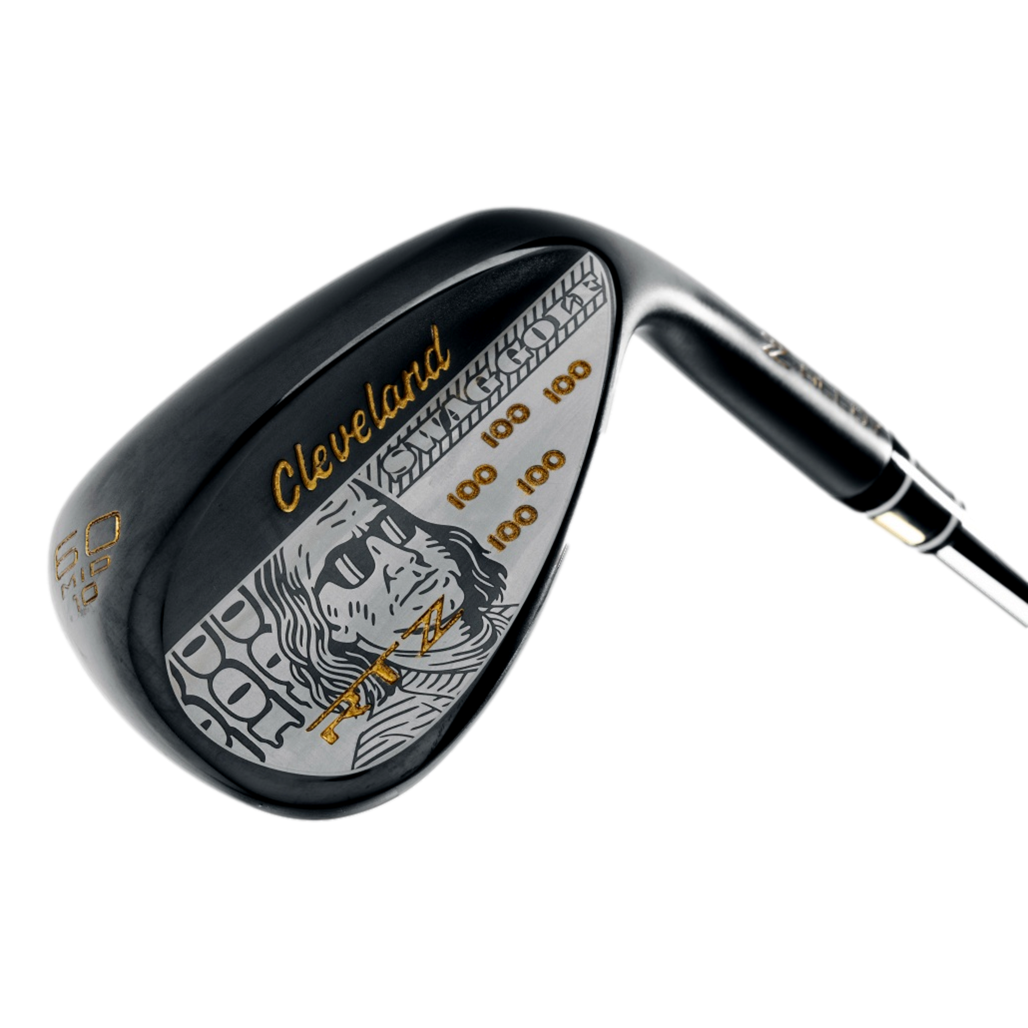 SWAG X Cleveland RTZ Black Satin Wedge w/ Steel Shaft (Franklin)