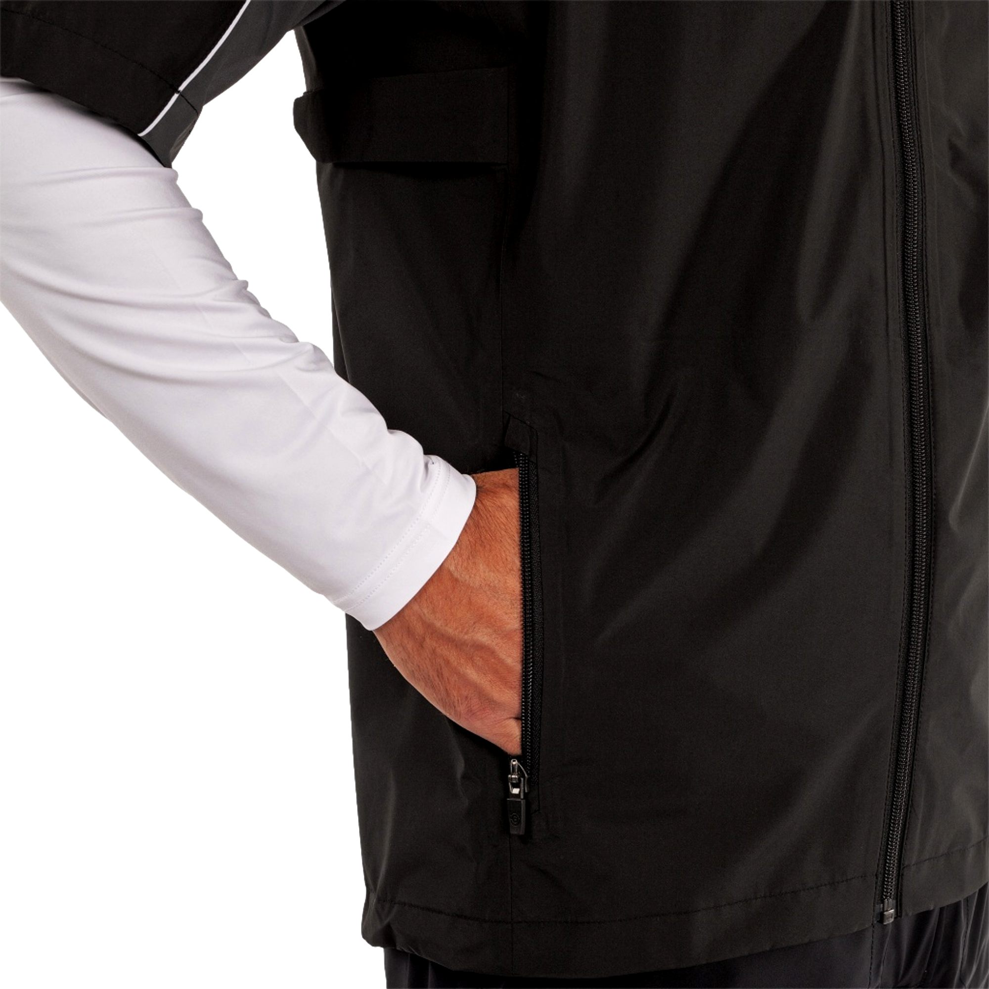 Air Men's Short Sleeve Golf Rain Shirt