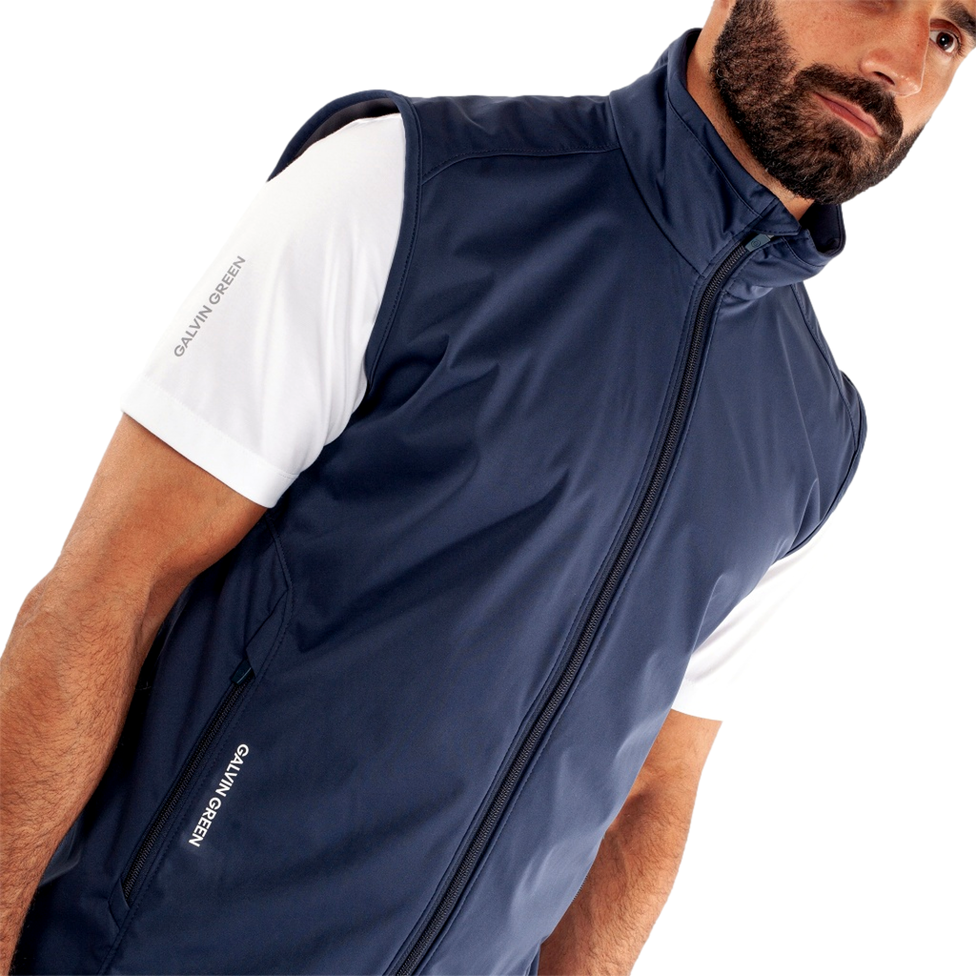Leo Men's Golf Rain Vest