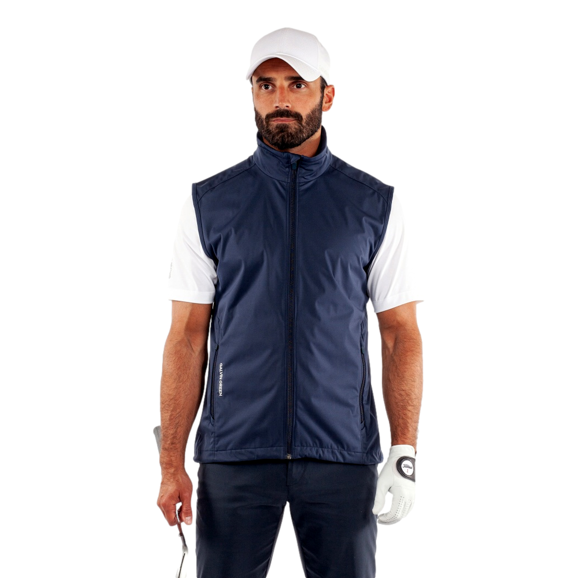 Leo Men's Golf Rain Vest