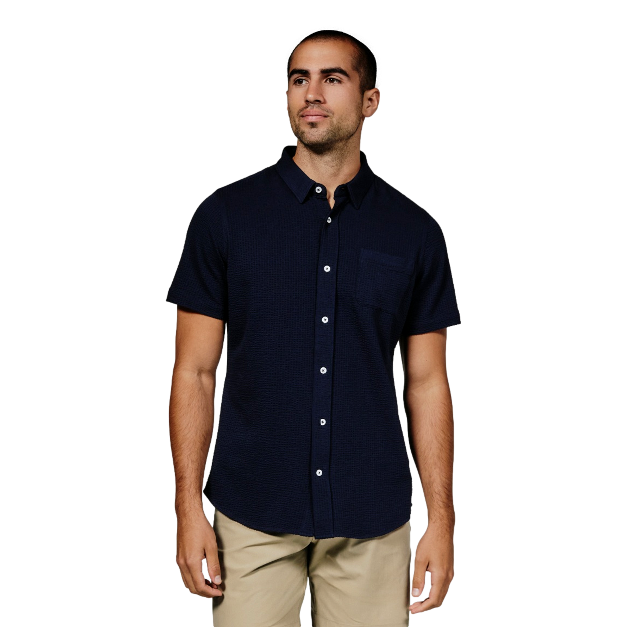Seersucker Men's Bennet Golf Polo Shirt