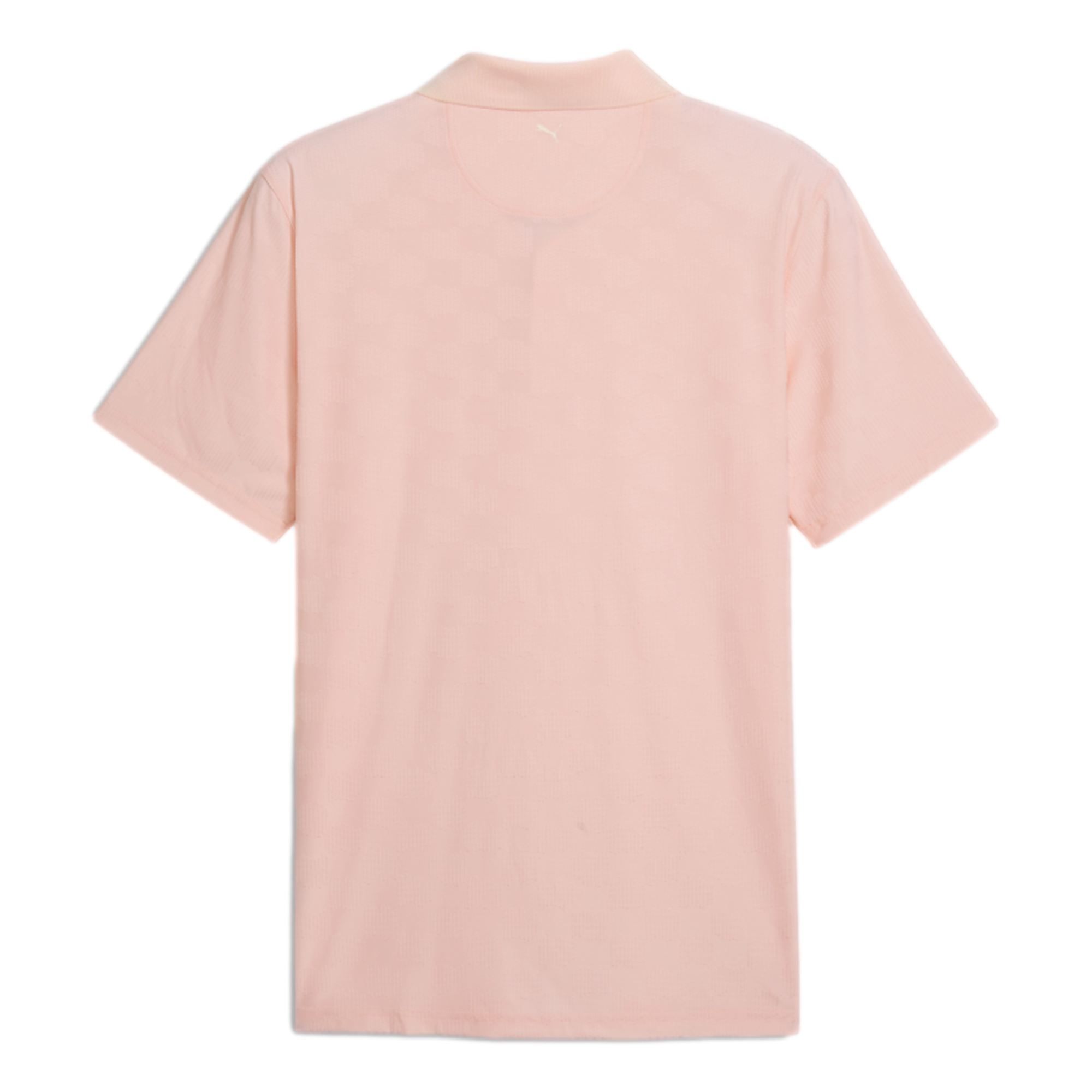 MATTR Check Jacquard Men's Golf Polo Shirt