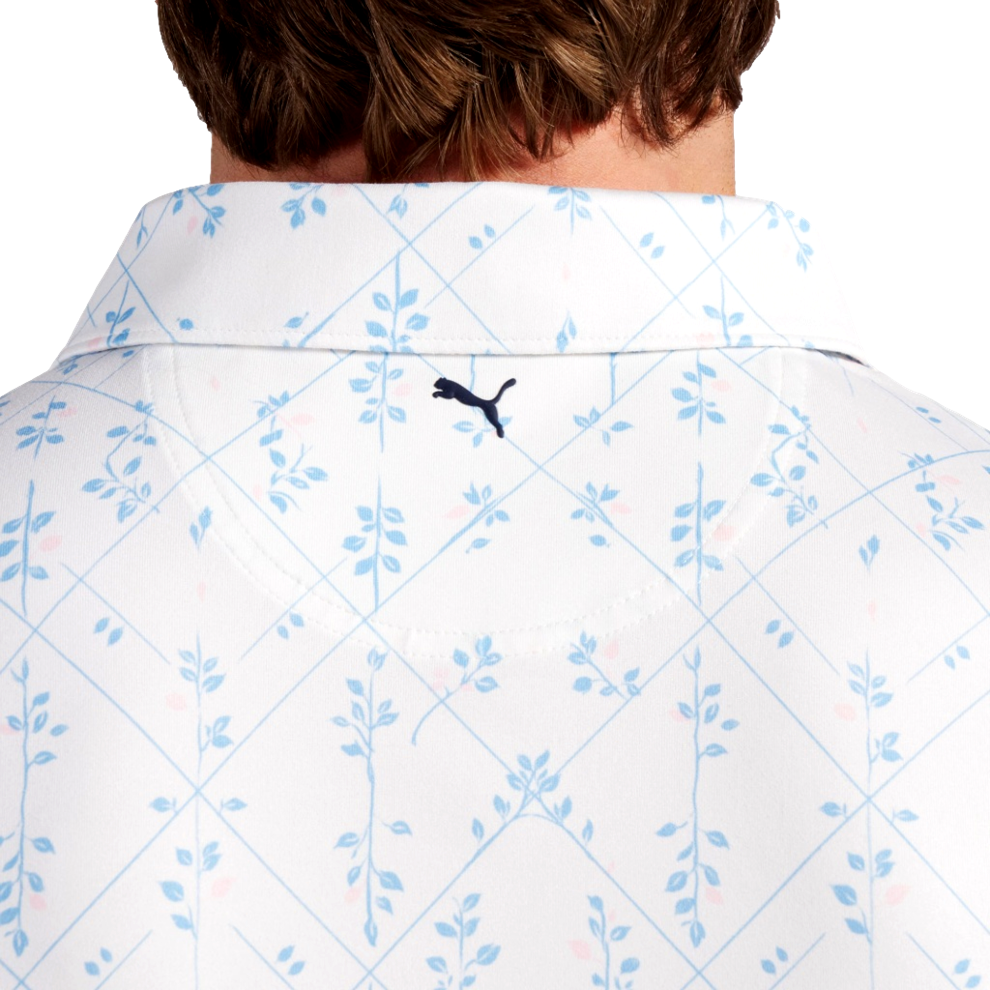 CLOUDSPUN Argle Bloom Men's Golf Polo Shirt