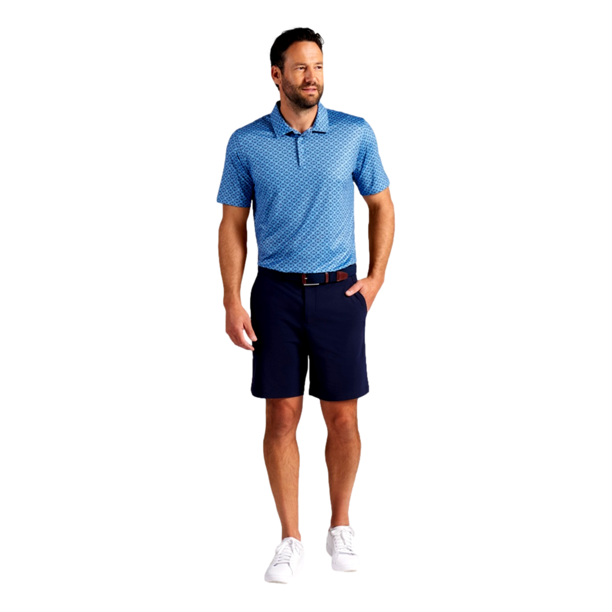 MATTR Scallop Men's Golf Polo Shirt