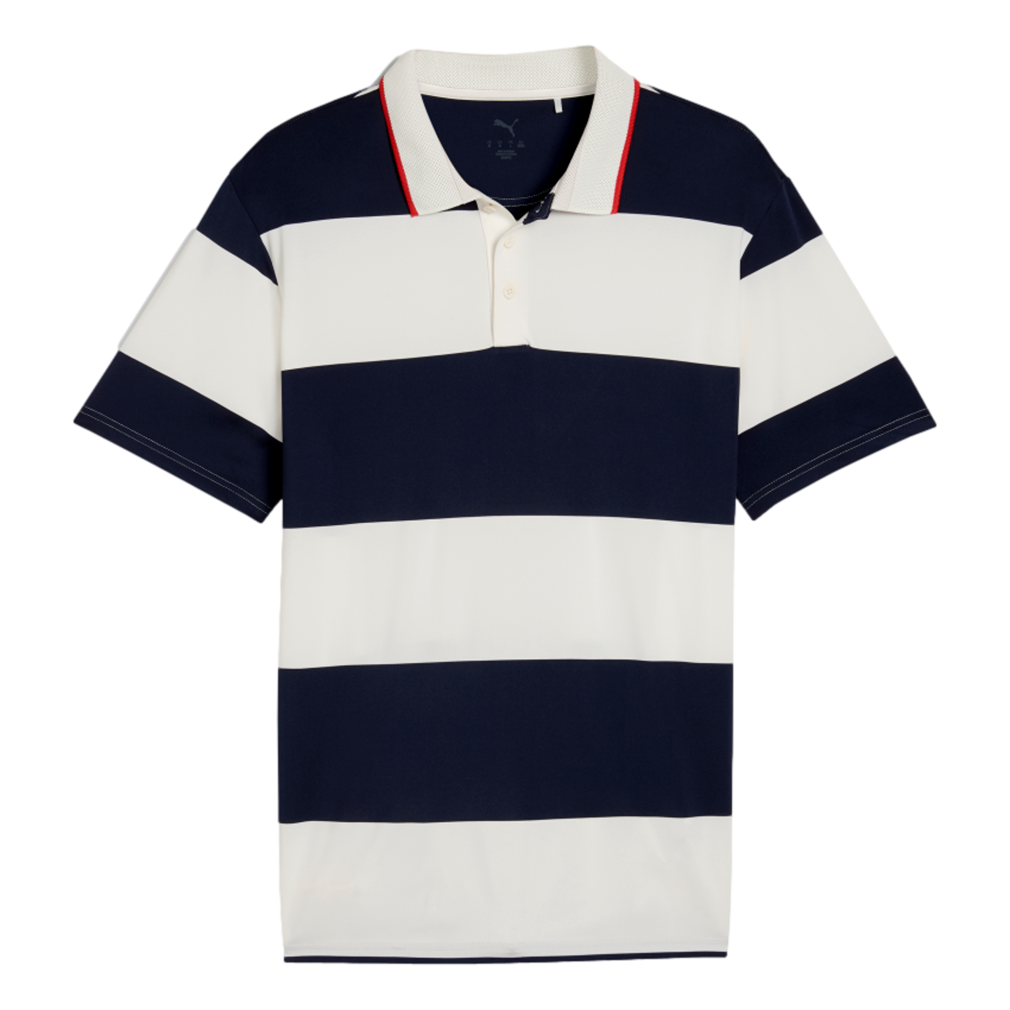 CLOUDSPUN Rugby Striped Men's Golf Polo Shirt