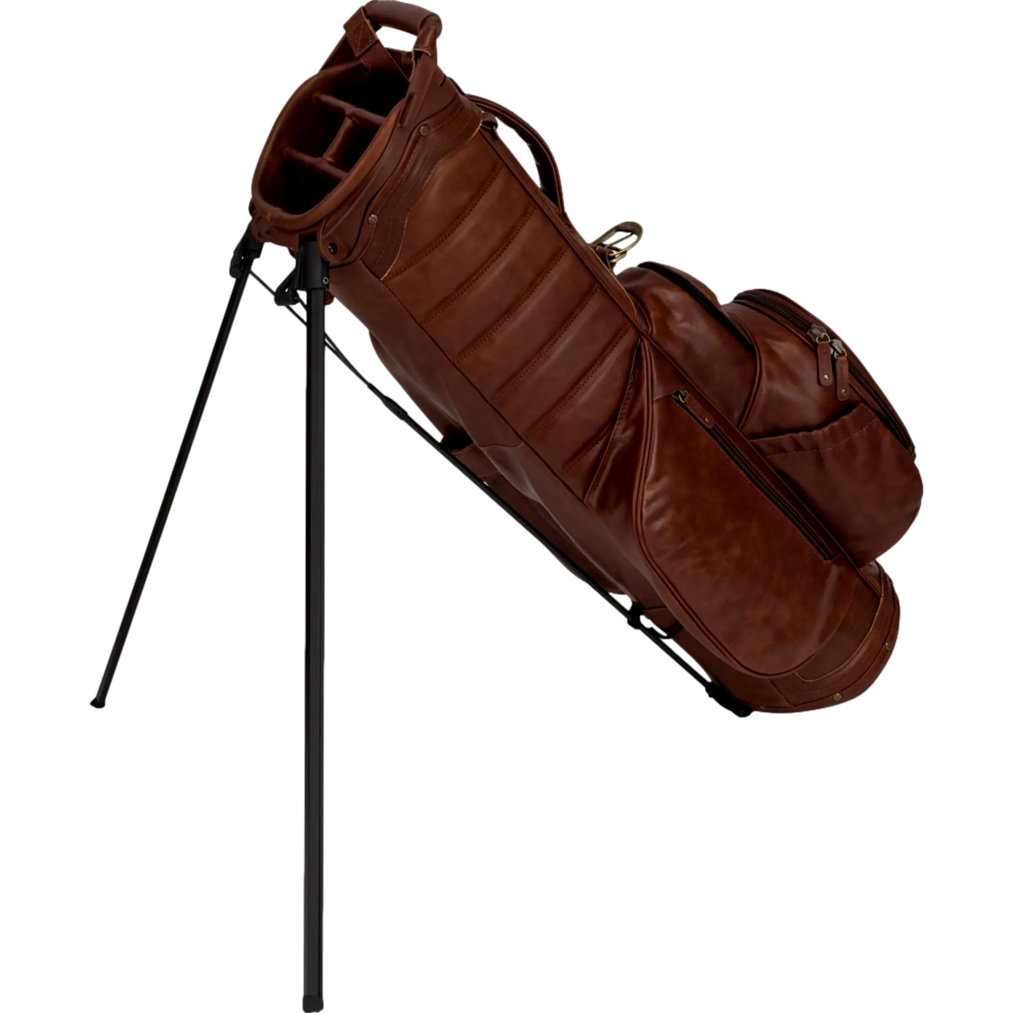 Leather Legacy Stand Golf Bag