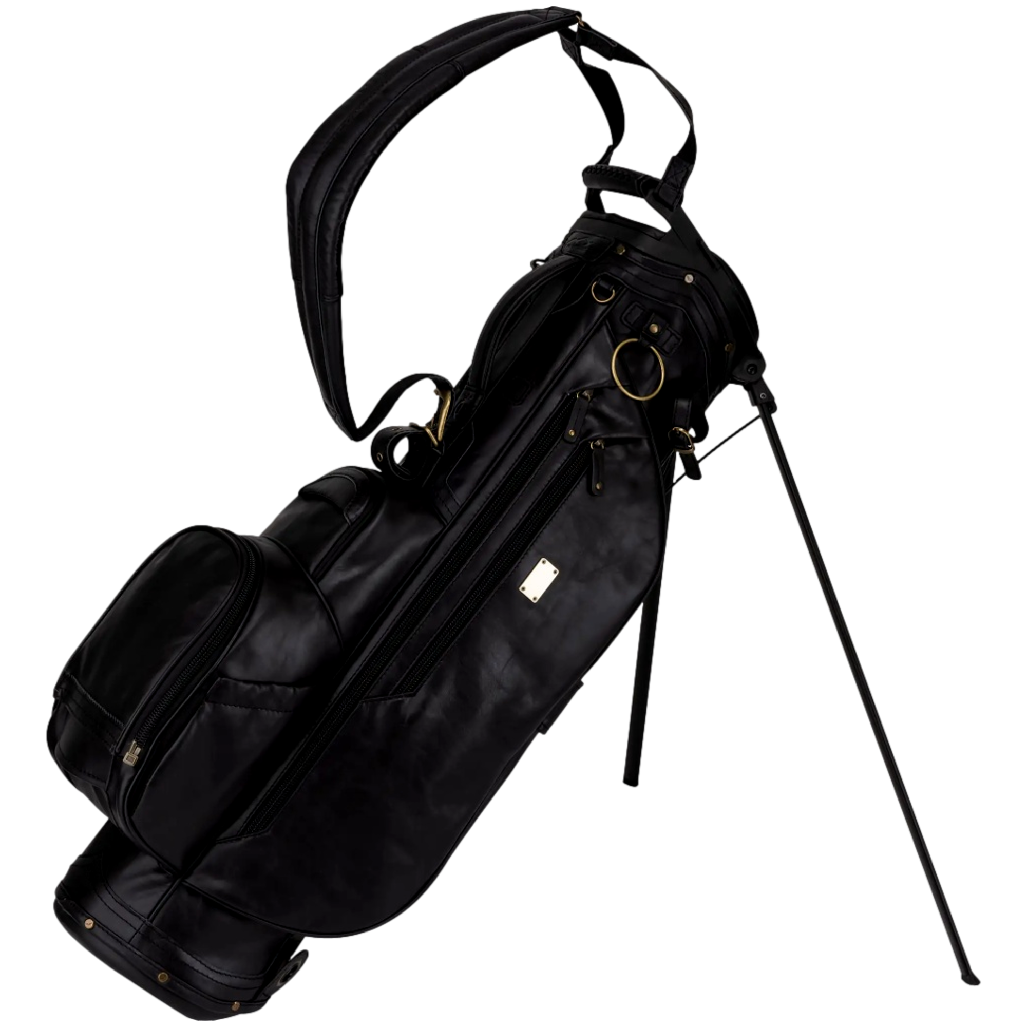 Leather Legacy Stand Golf Bag