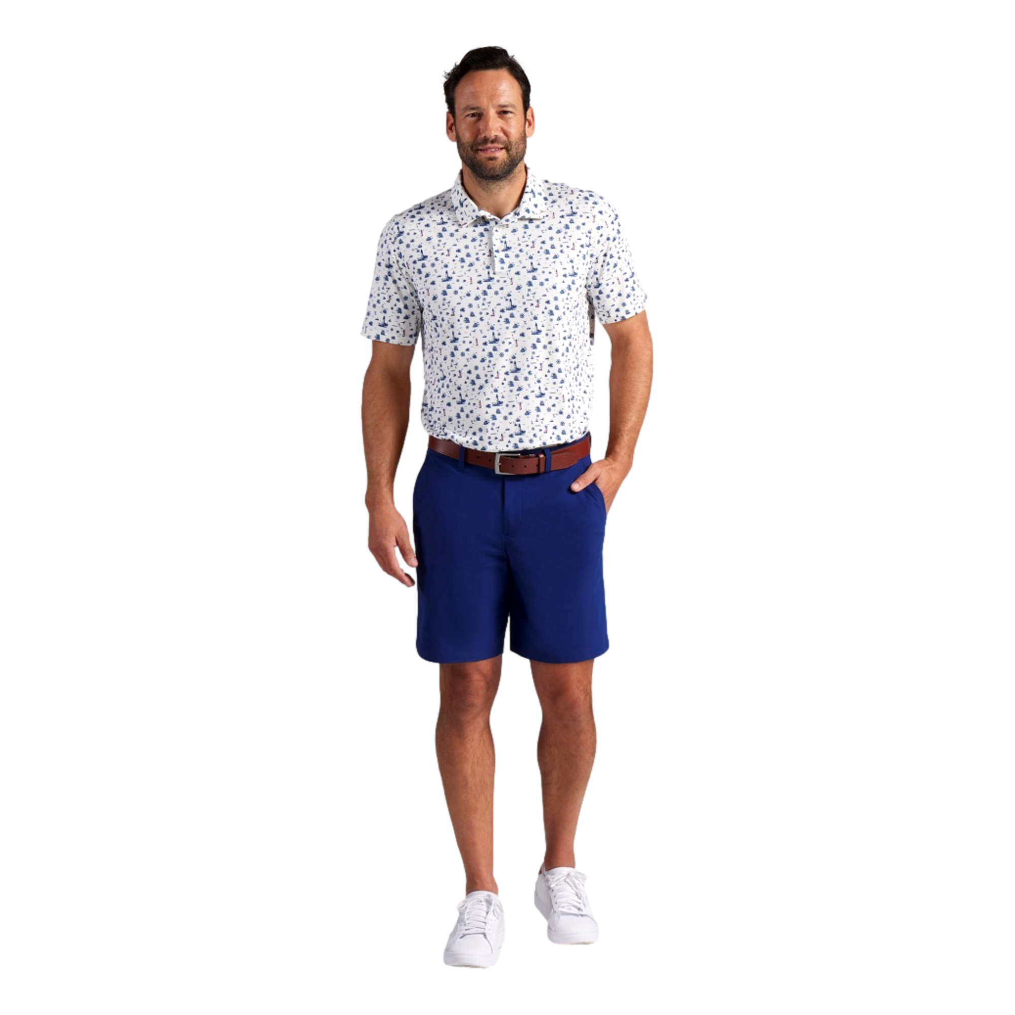 MATTR Lighthouse Men's Golf Polo Shirt