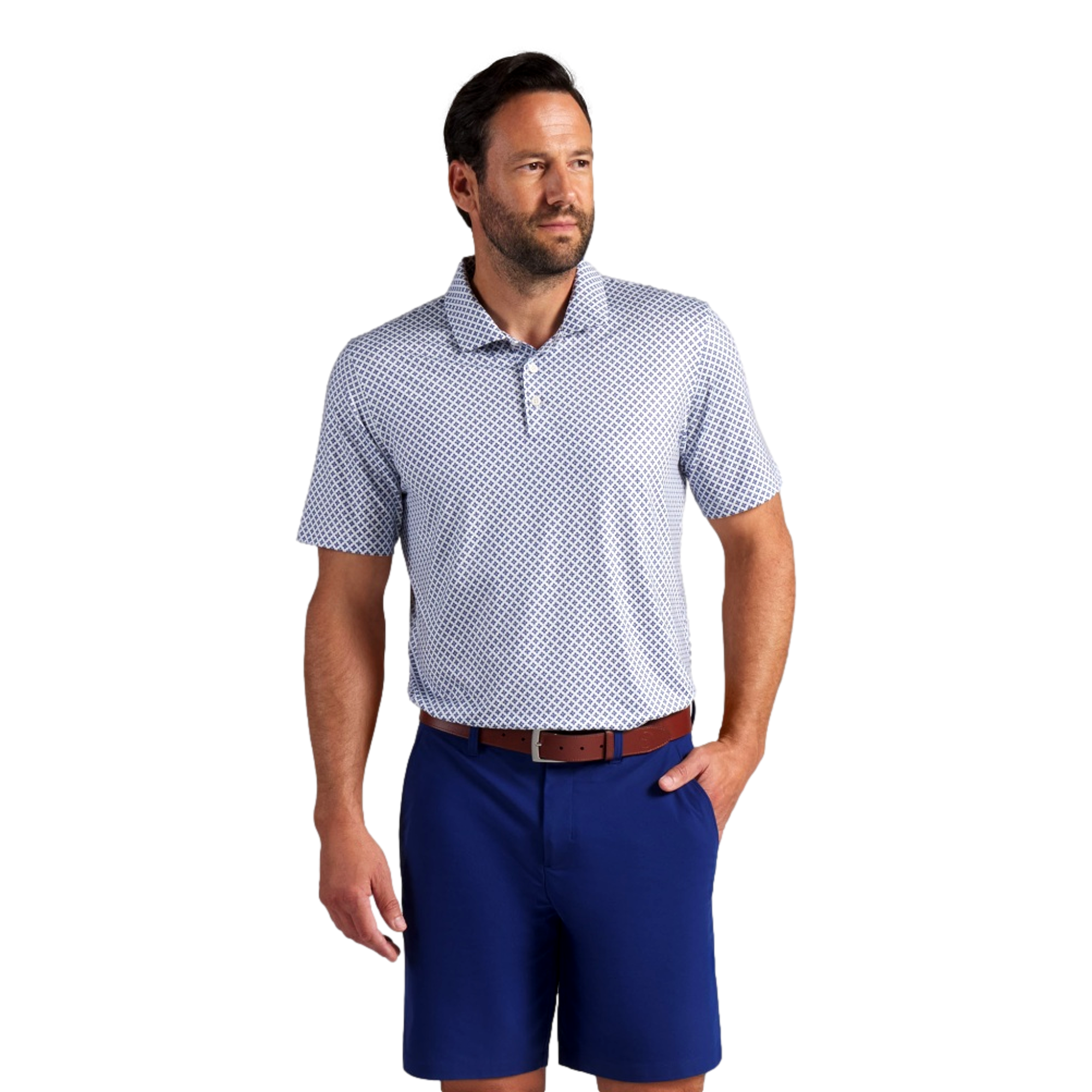 MATTR Clover Men's Golf Polo Shirt