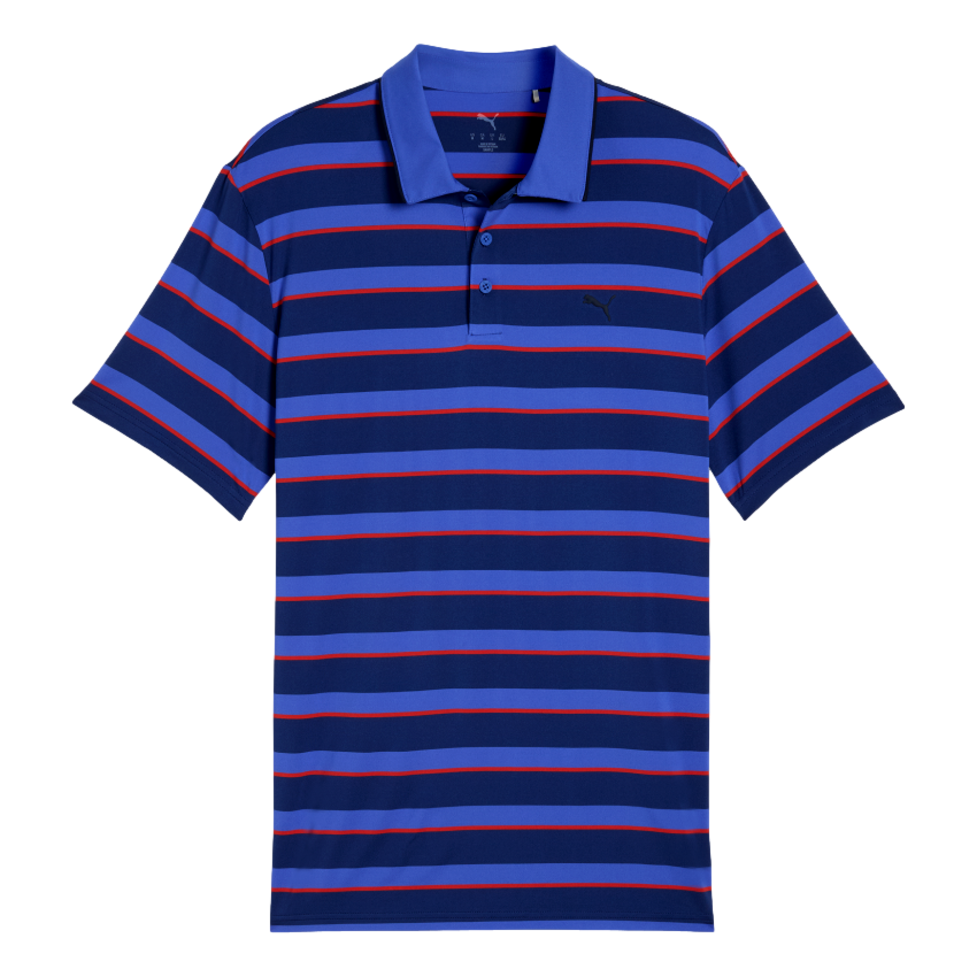 CLOUDSPUN Striped Men's Golf Polo Shirt
