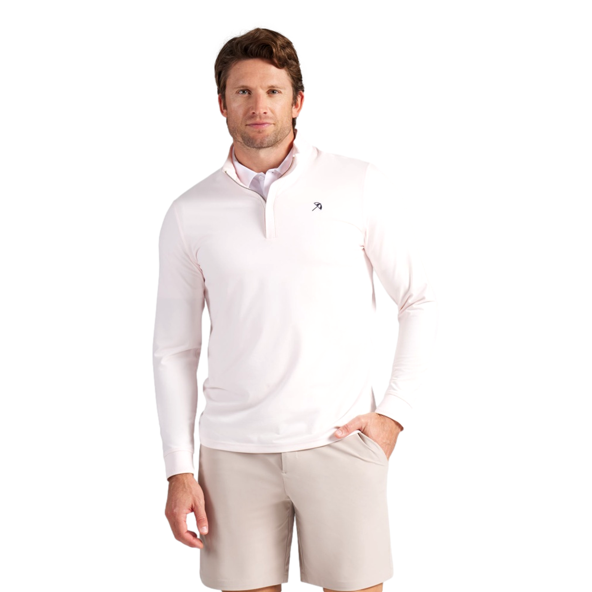 PUMA x AP Cloudspun Men's Golf Quarter Zip