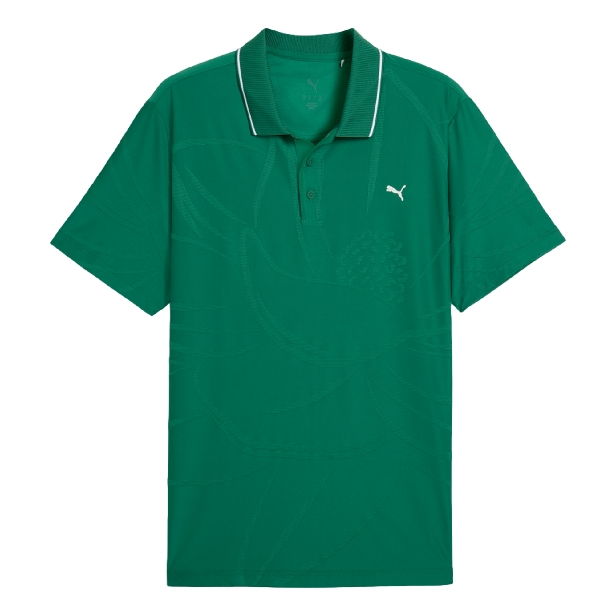 PUMA Men's 30904 Golf Polo, Medium, Luso Green
