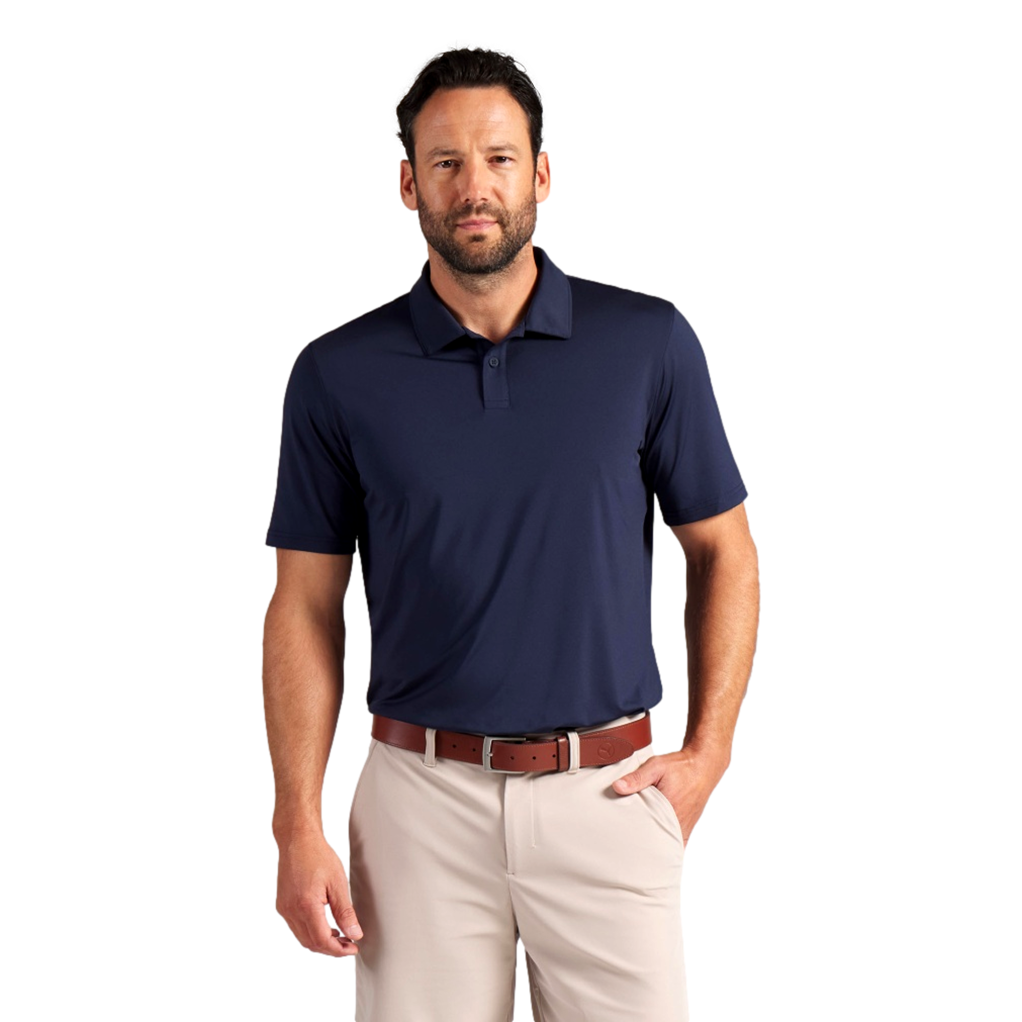 MATTR Brigade Men's Short Sleeve Golf Polo Shirt