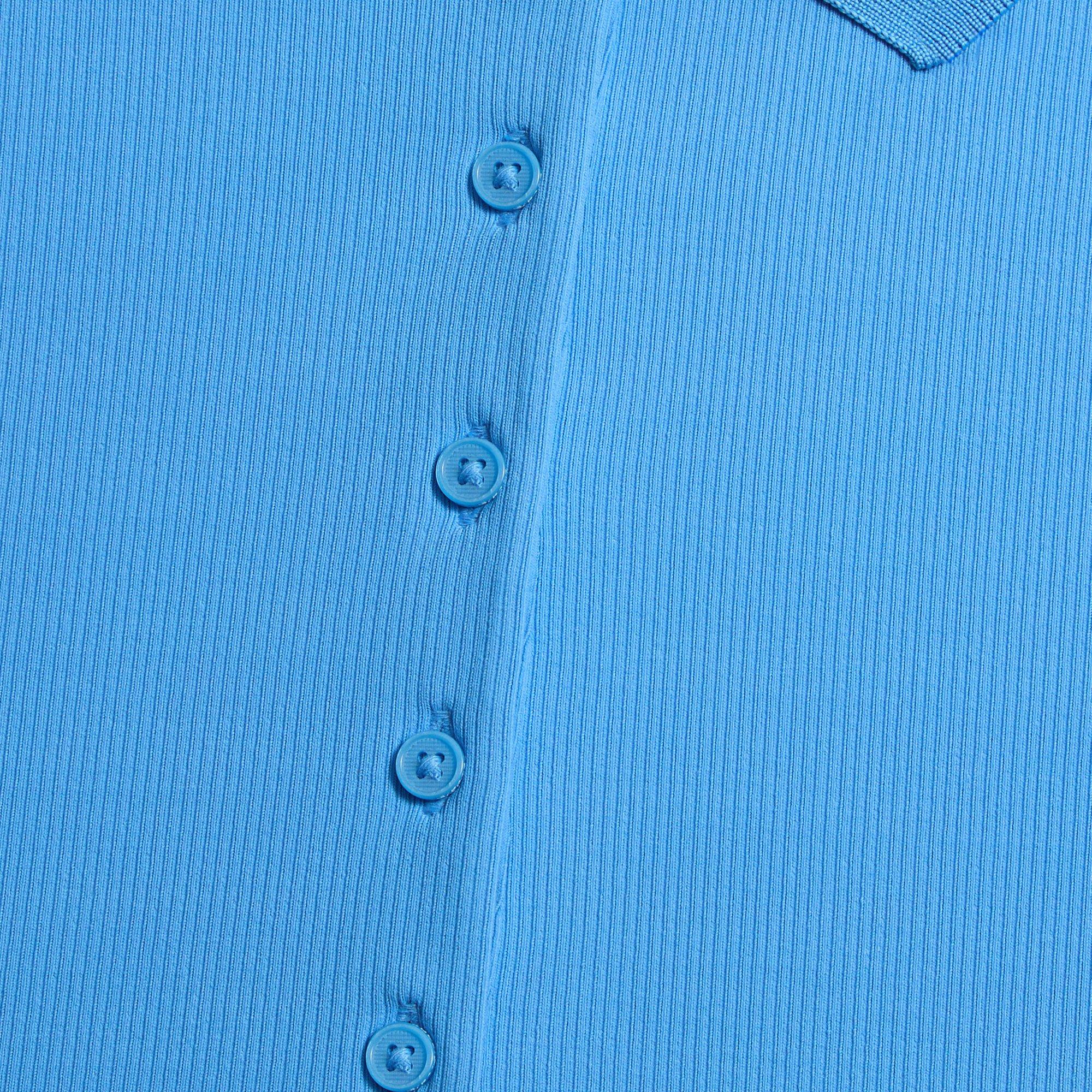 Tech Nylon Rib Women's Short Sleeve Golf Polo Shirt